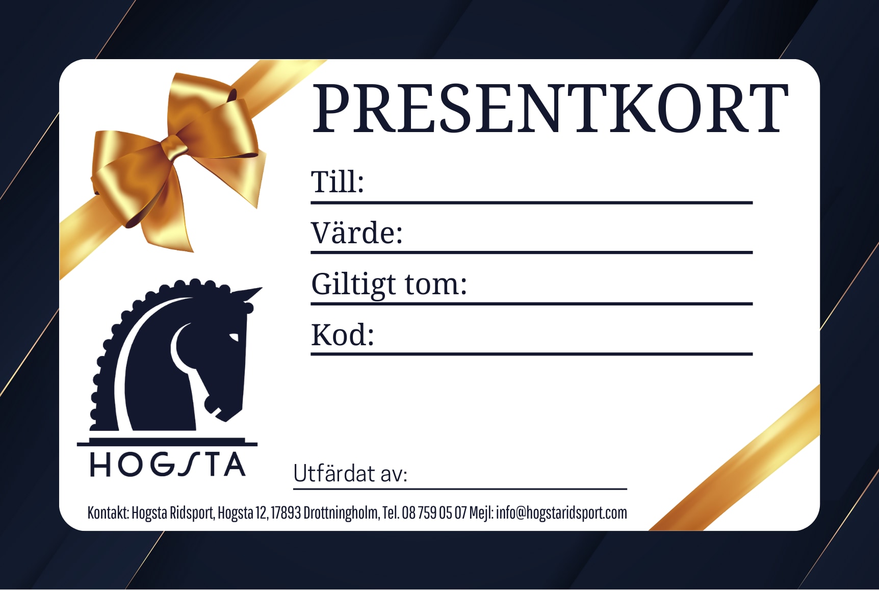 Presentkort