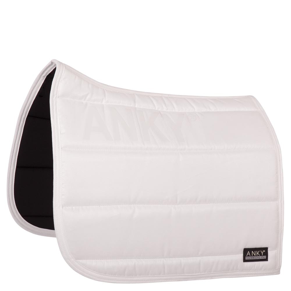 Dressage saddle pad - White