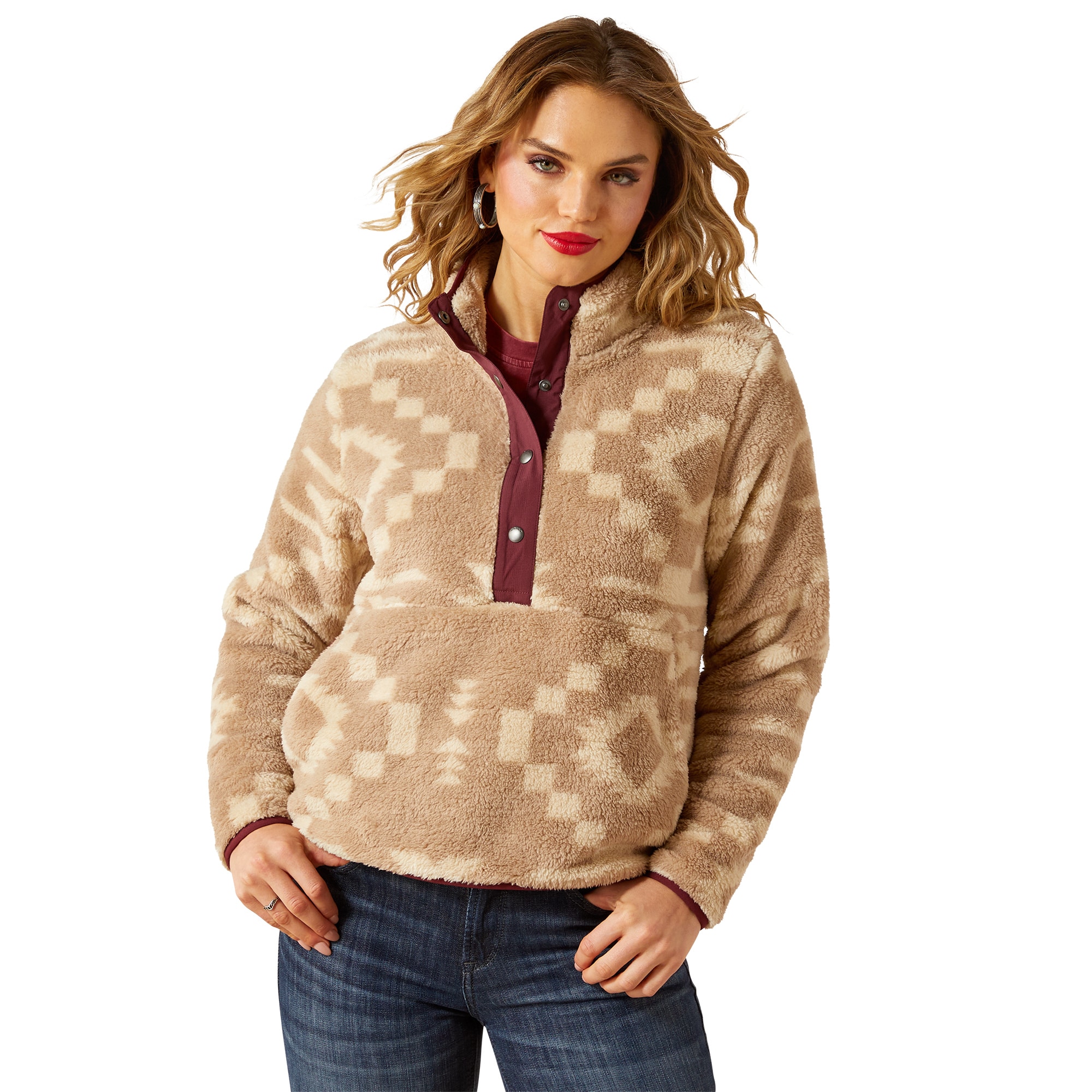 Berber SF Sweatshirt - Lone Ridge Print