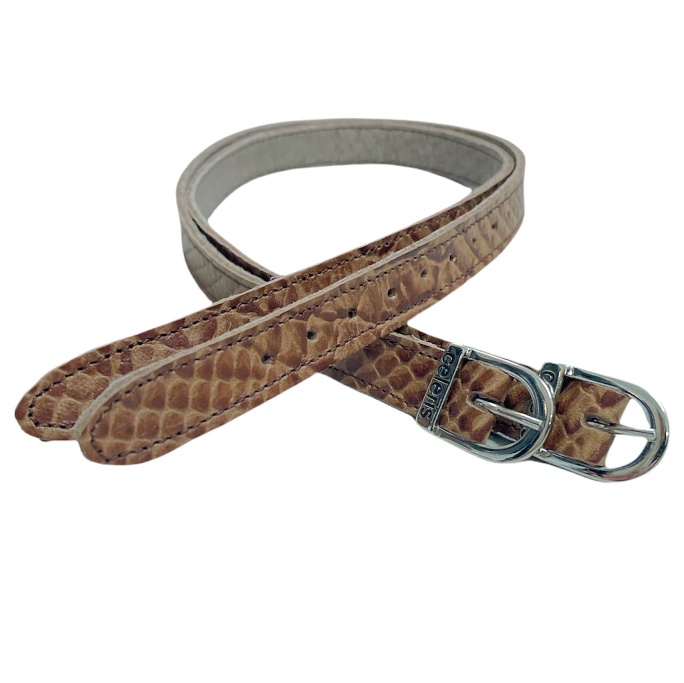 Spur Straps - Brown Iguana