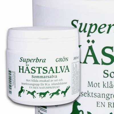 Superbra Hästsalva, green