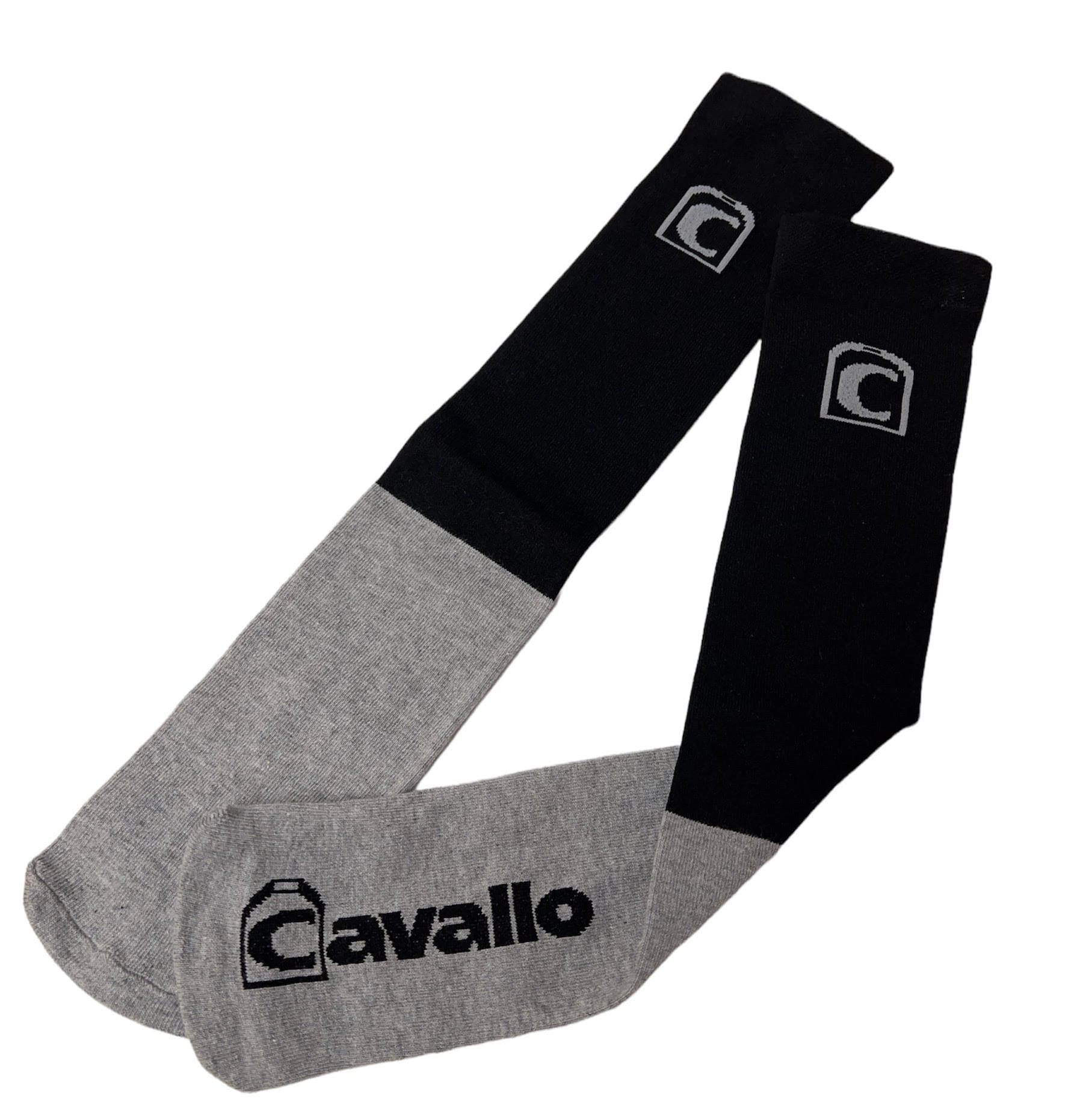 Saba Duo Riding socks - Black