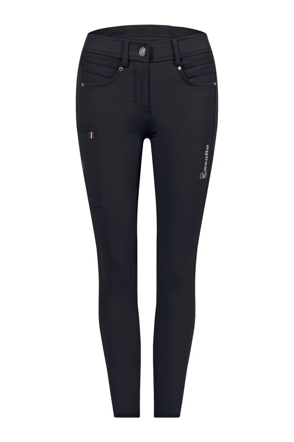 Ridbyxa Carole Grip S - Svart