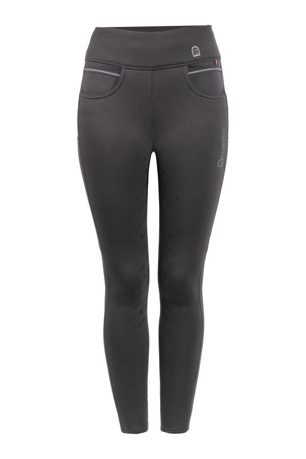 Liz Grip Riding Leggings - Fog Grey