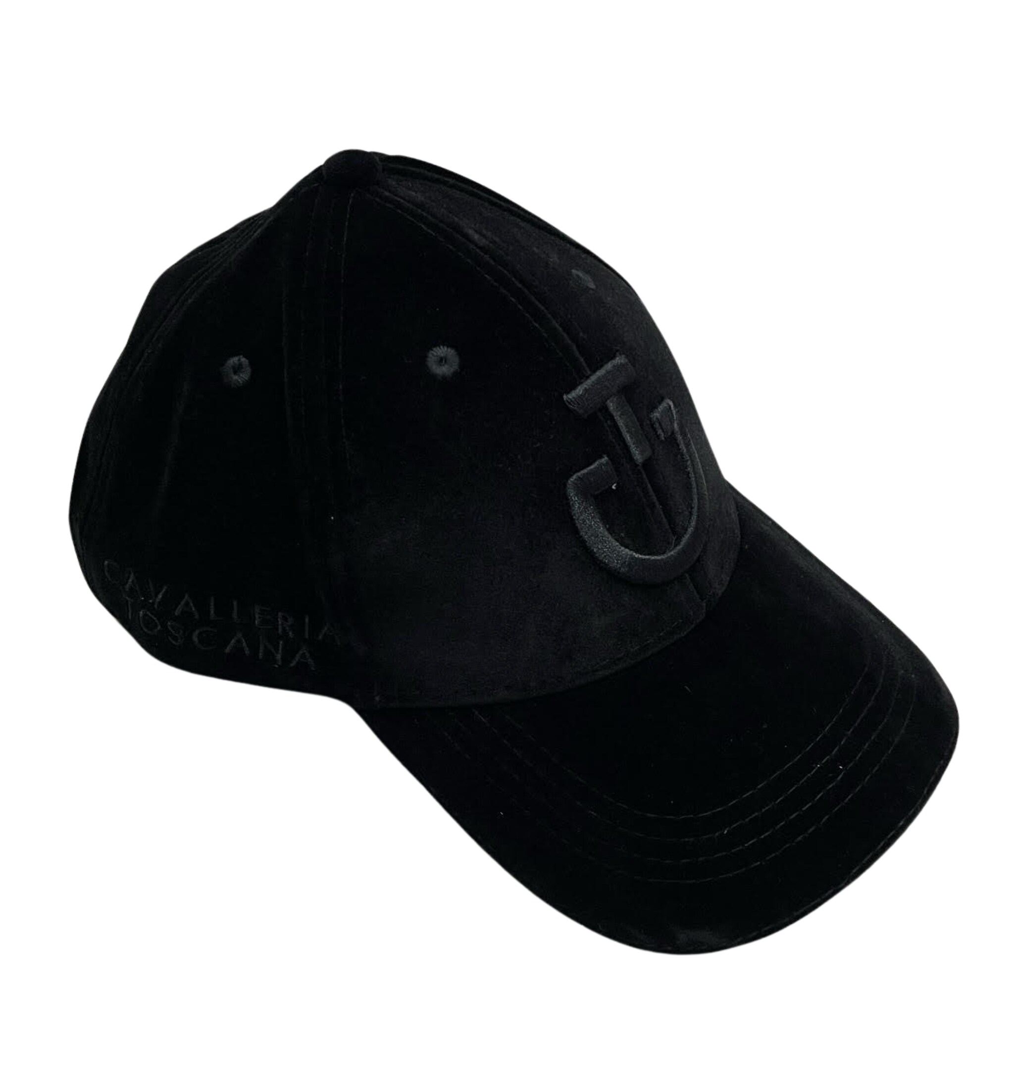 CT Velvet Baseball Cap - Svart