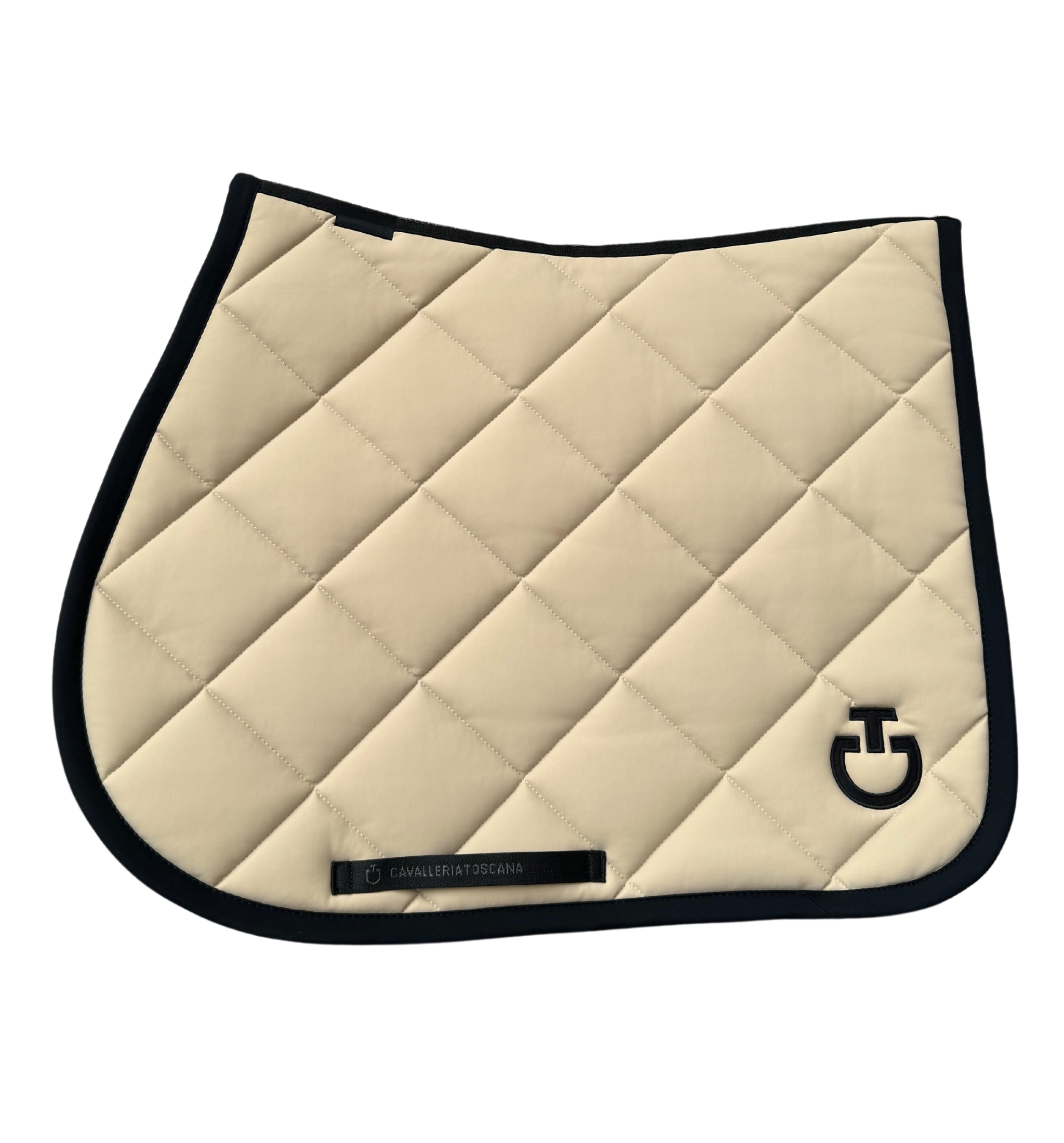 DQ Jersey Jumping Saddle Pad - Beige