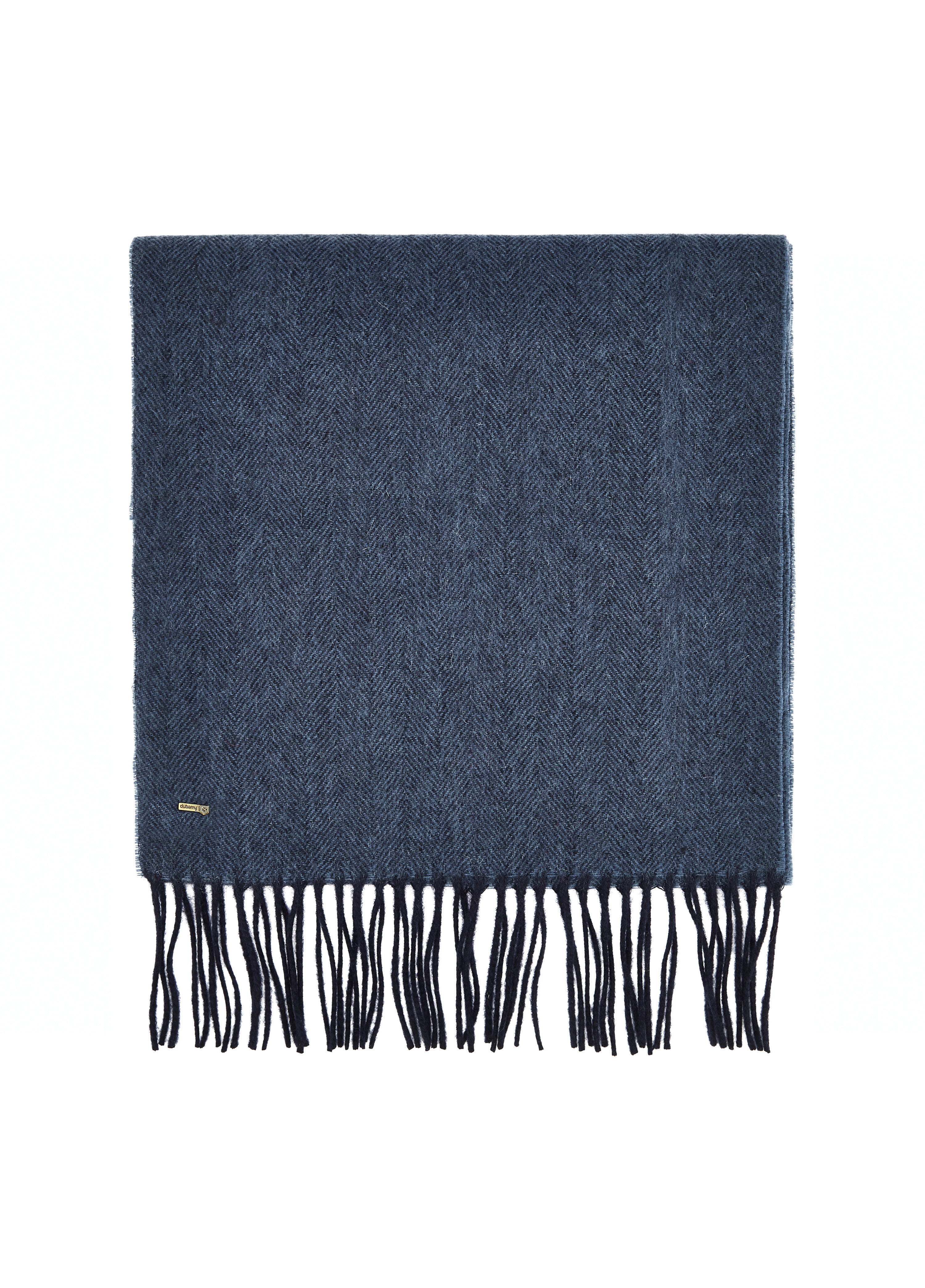 Robinson Wool Scarf - Navy