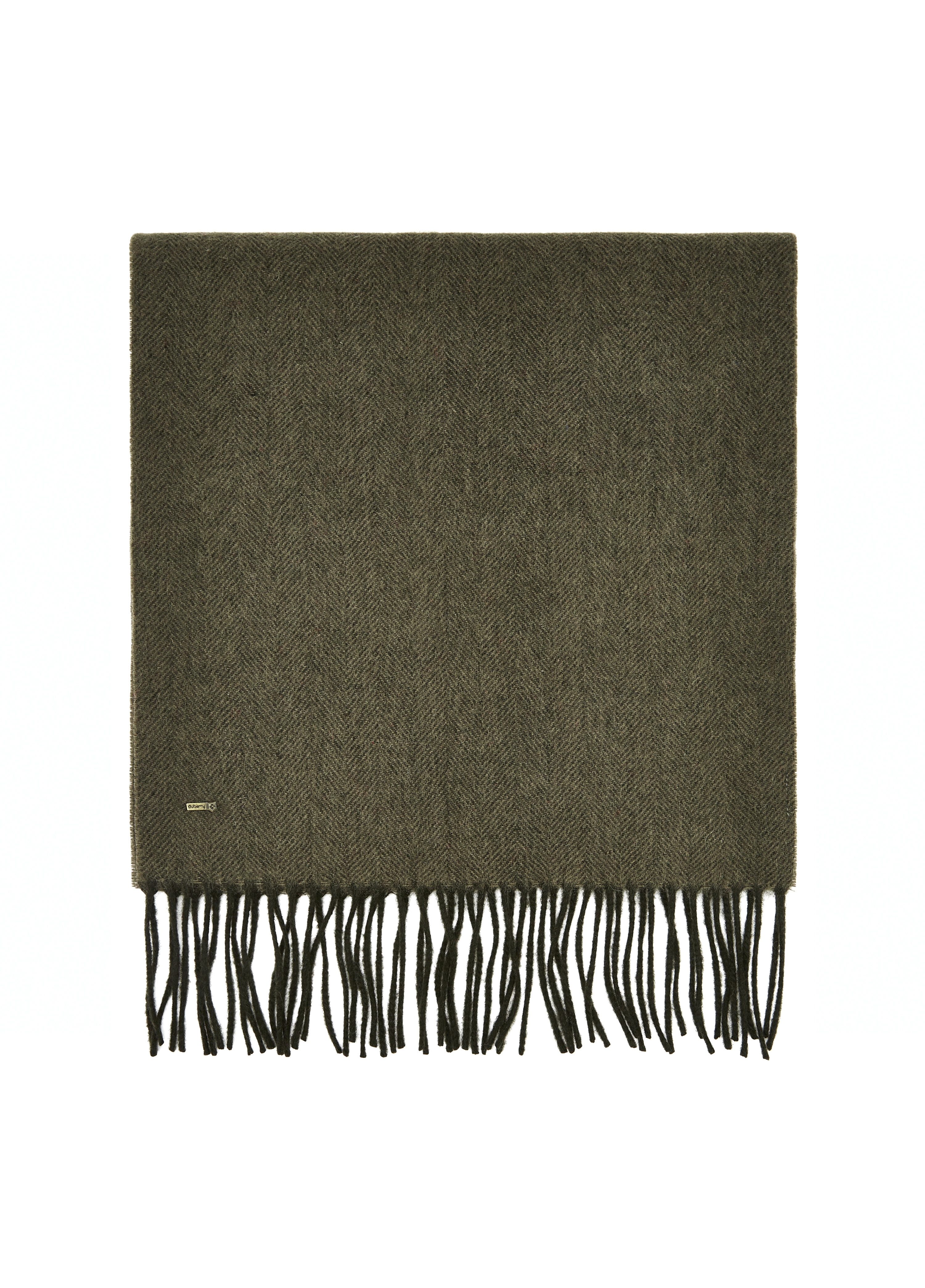 Robinson Wool Scarf - Dusky Green