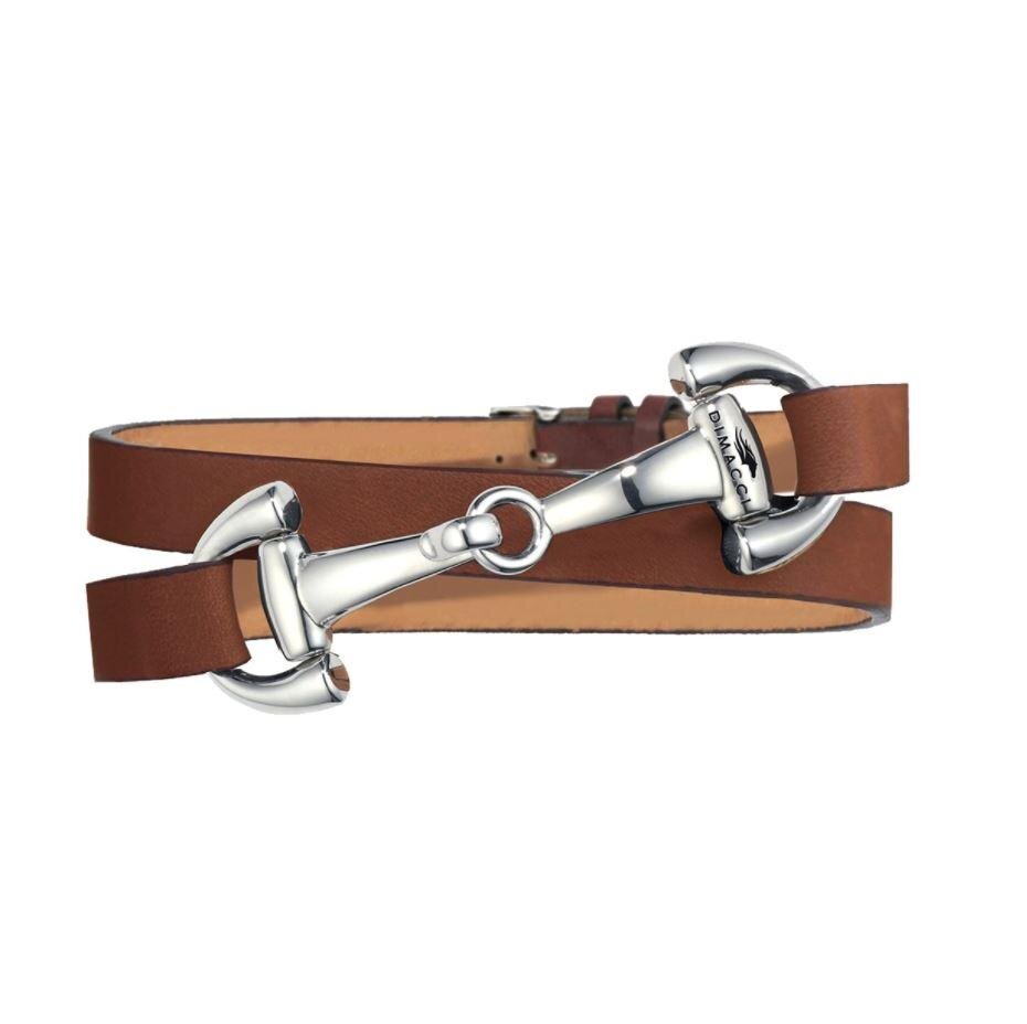 Bracelet Ingrids Favorit - Cognac/Silver