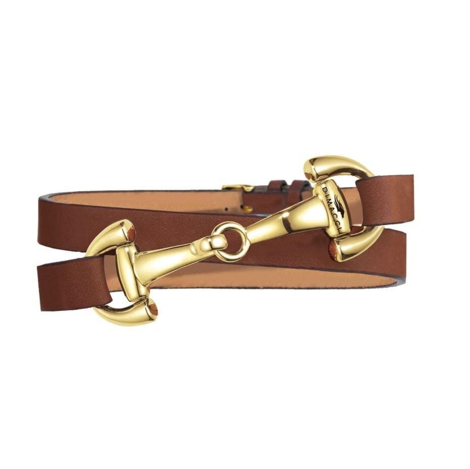 Bracelet Ingrids Favorit - Cognac/Gold