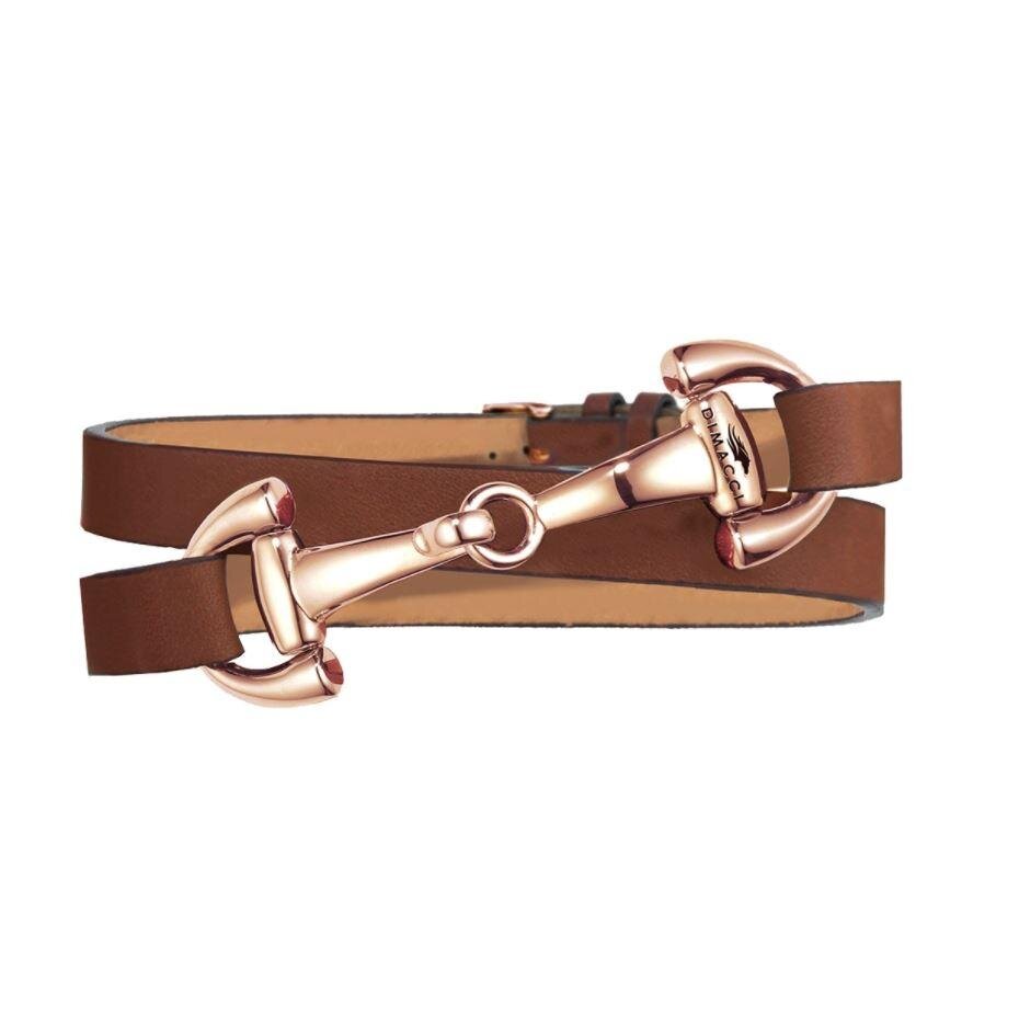 Bracelet Ingrids Favorit - Cognac/Rose gold