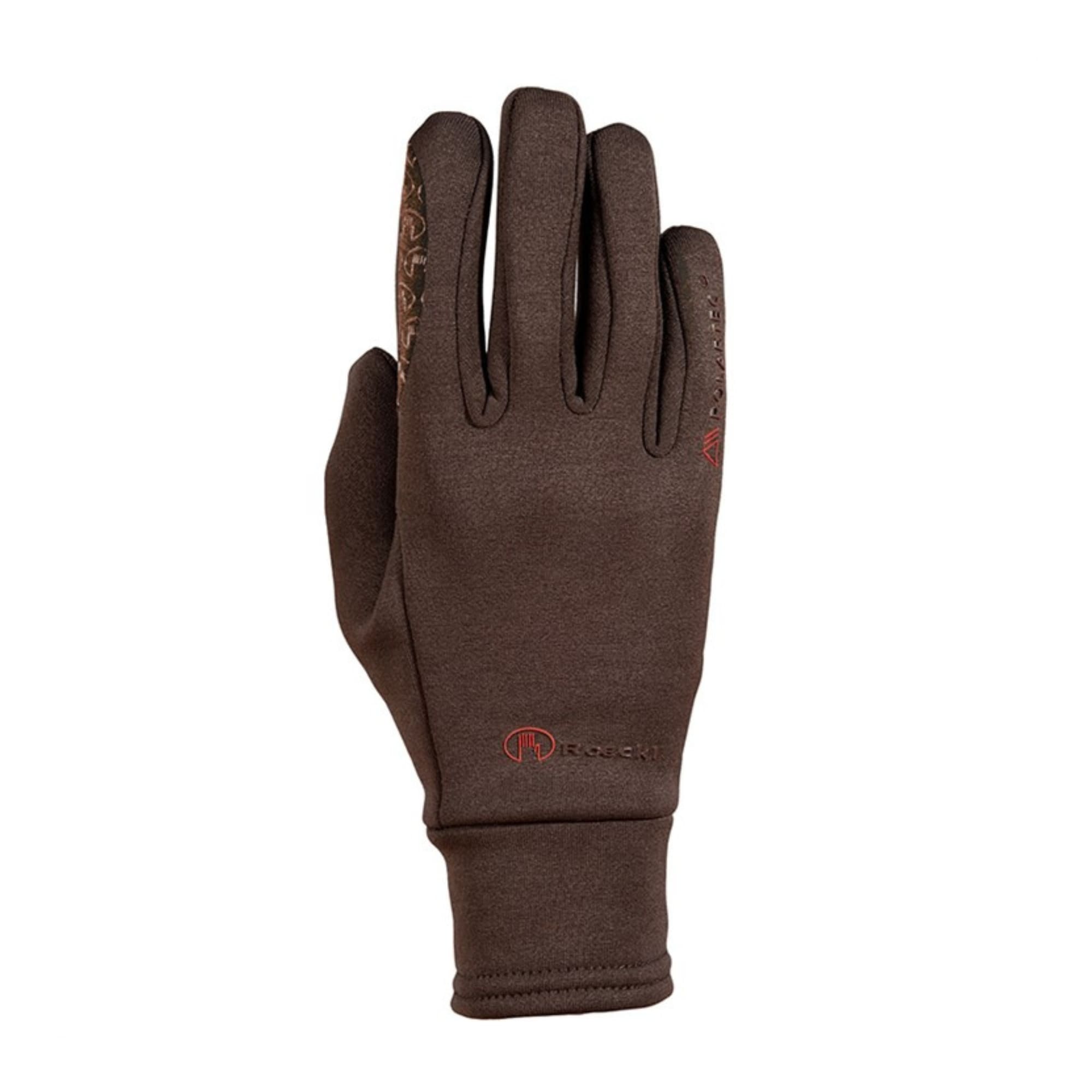 Roeckl Warwick Polartec Vinterridhandske i brunt