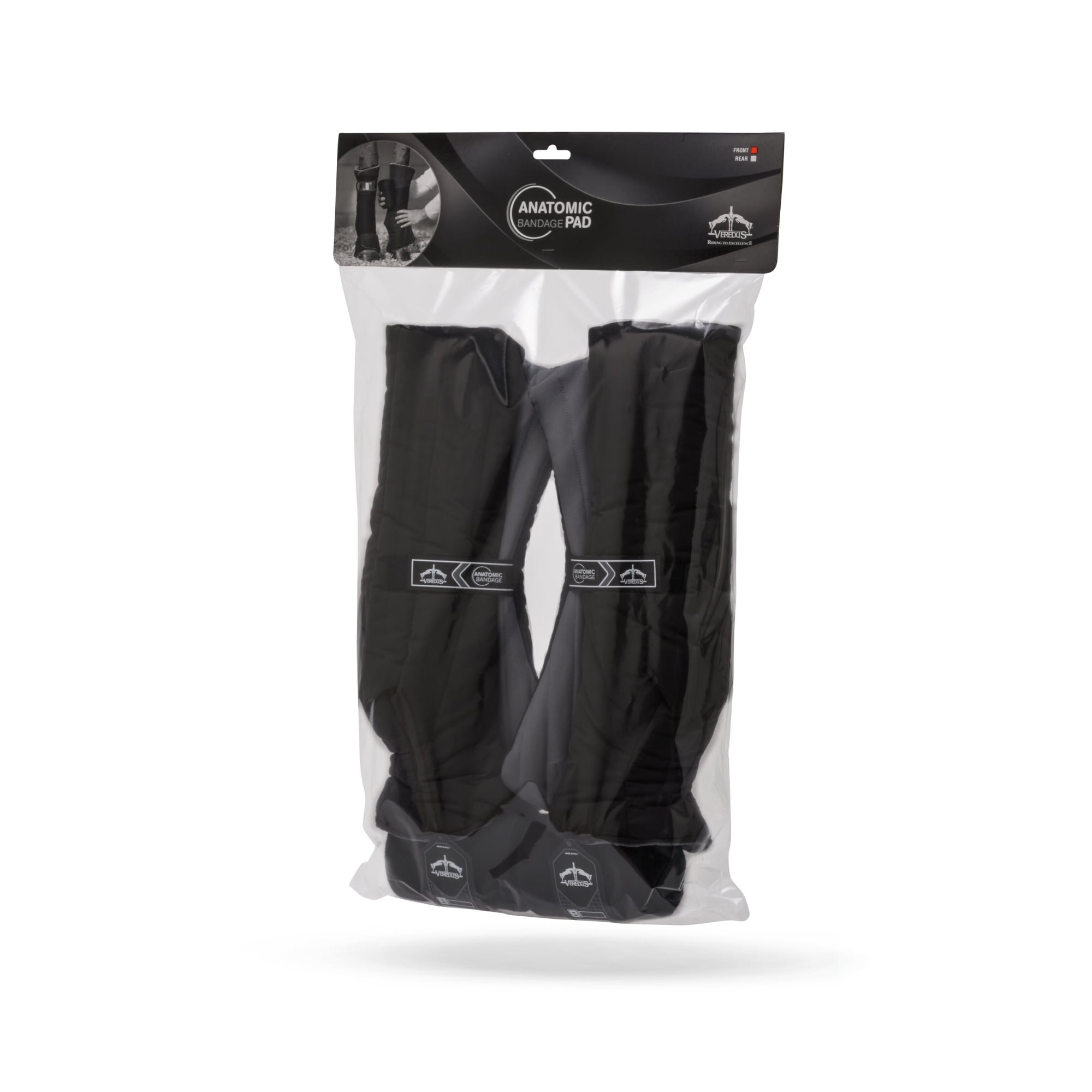 Veredus kit med stallbandage och paddar för hästens framben