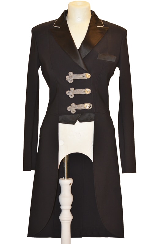 Julia Tail Coat - Black (IT42/DE38)
