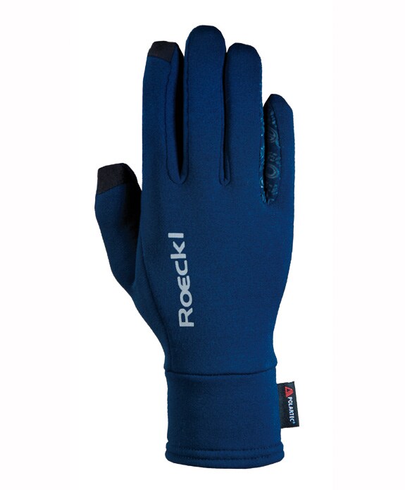 Weldon Polartec Riding Gloves - Navy