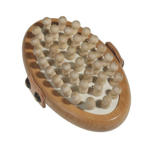 Massage grooming brush