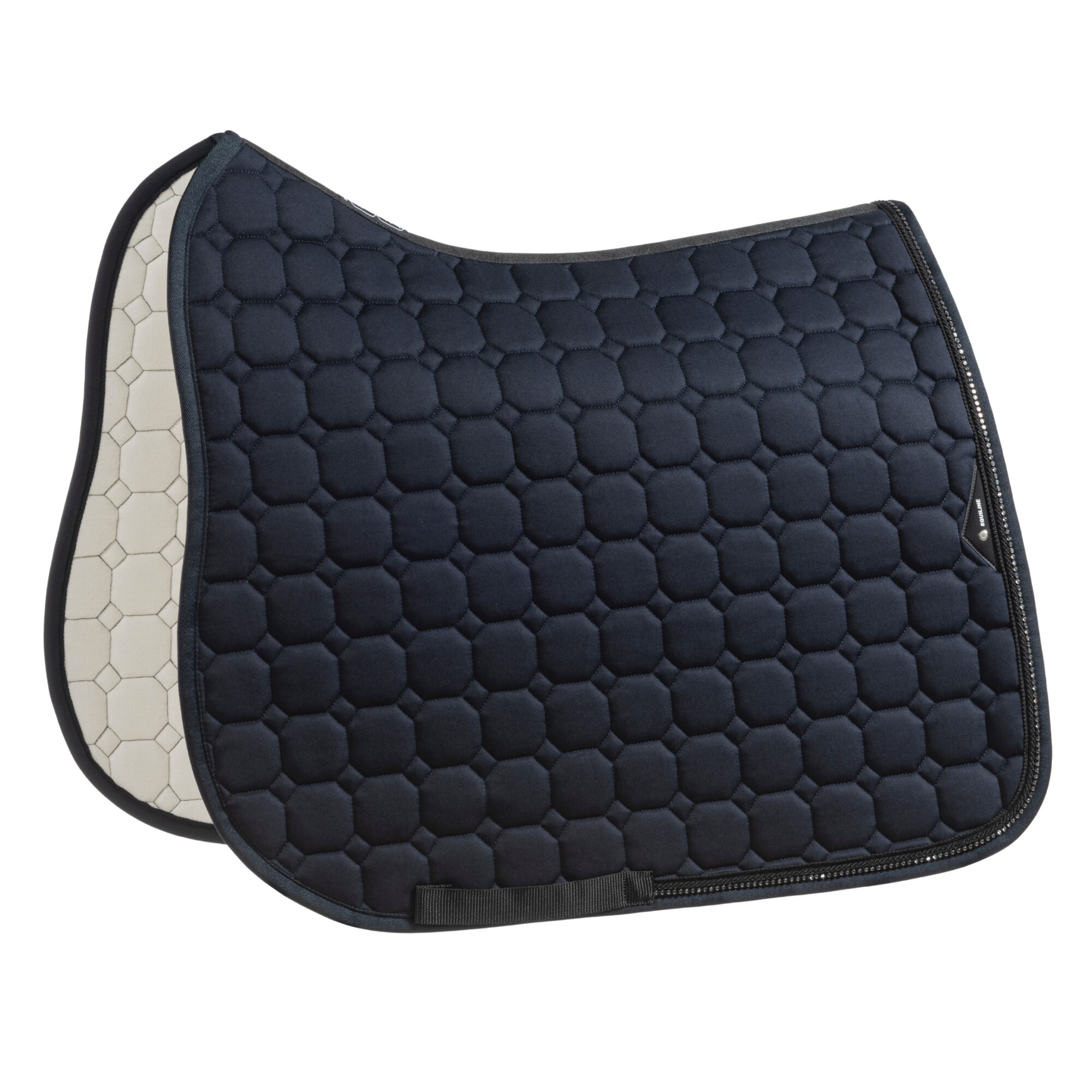 Octagon Dressyrschabrak Strass - Marin