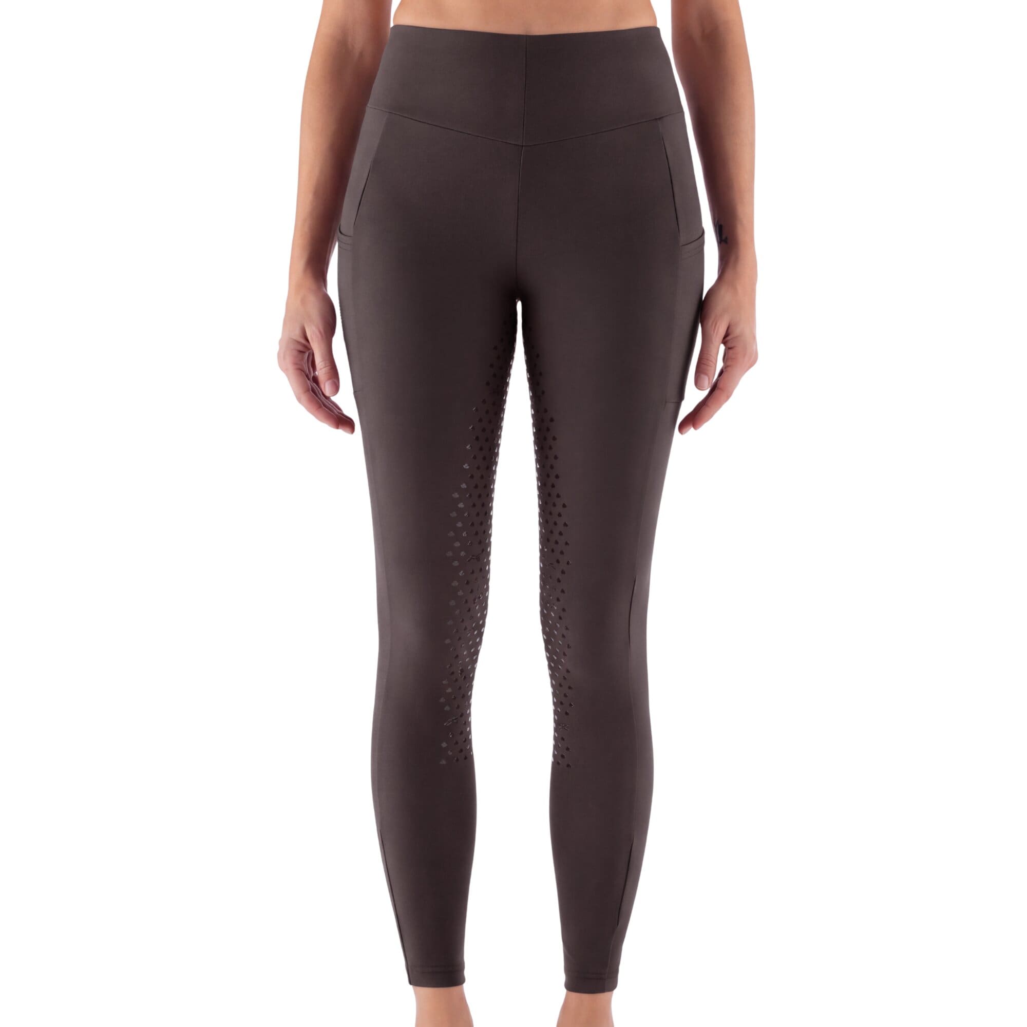 Ridtights Eqglegyfh Full Grip - Coffee Bean