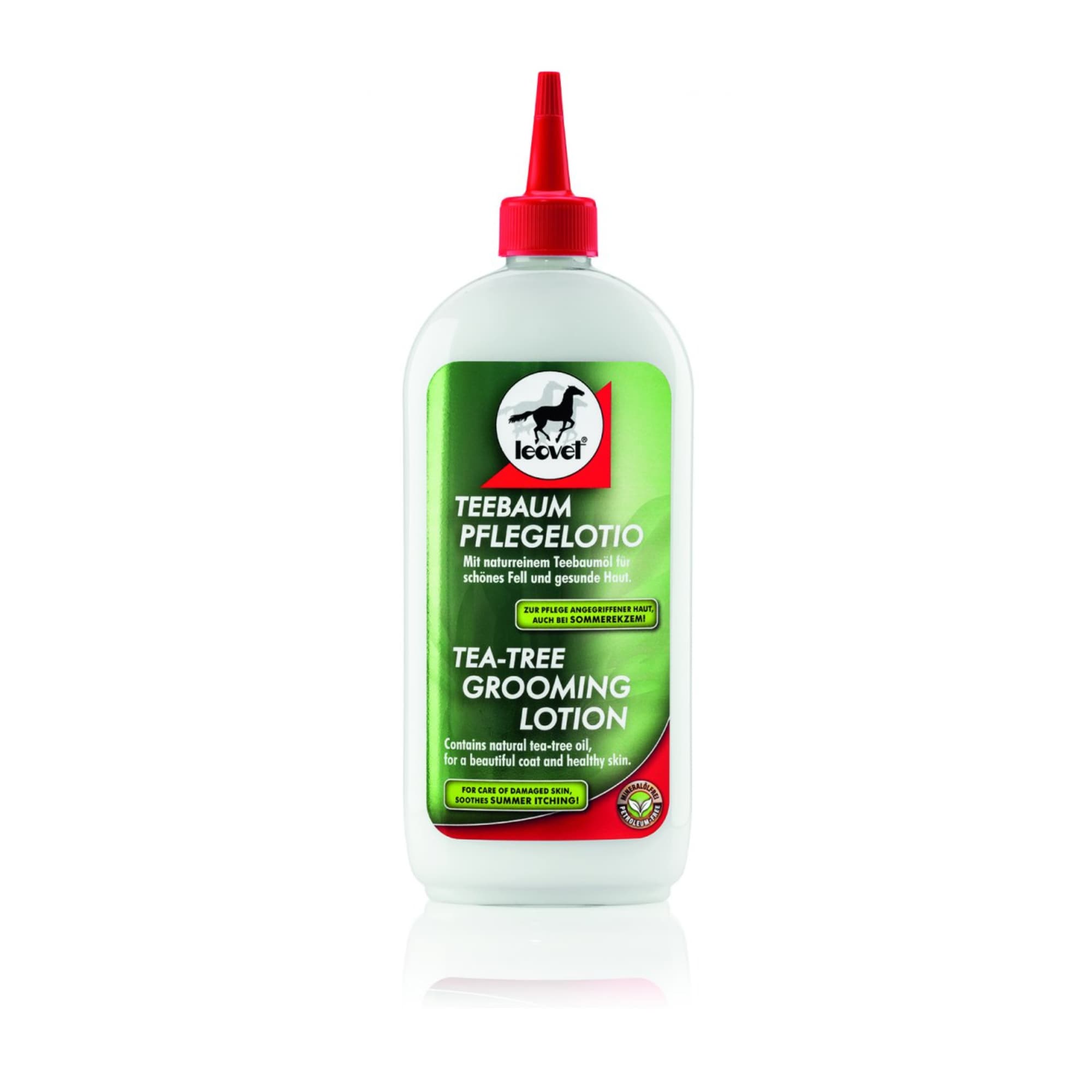 Leovet Tea Tree Grooming Lotion - lotion mot klåda och sommareksem på häst