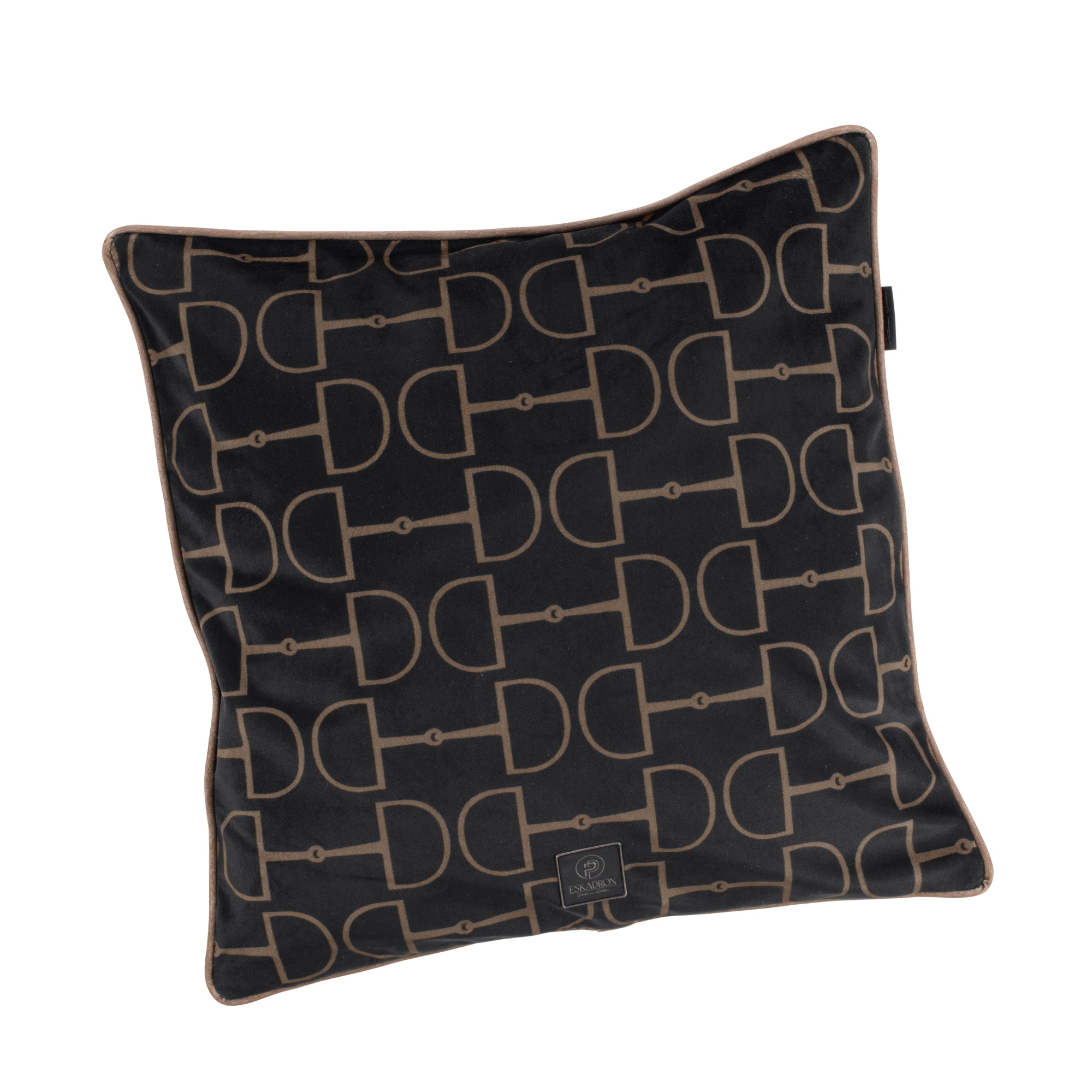 Kuddfodral Velvet - Smoky Taupe