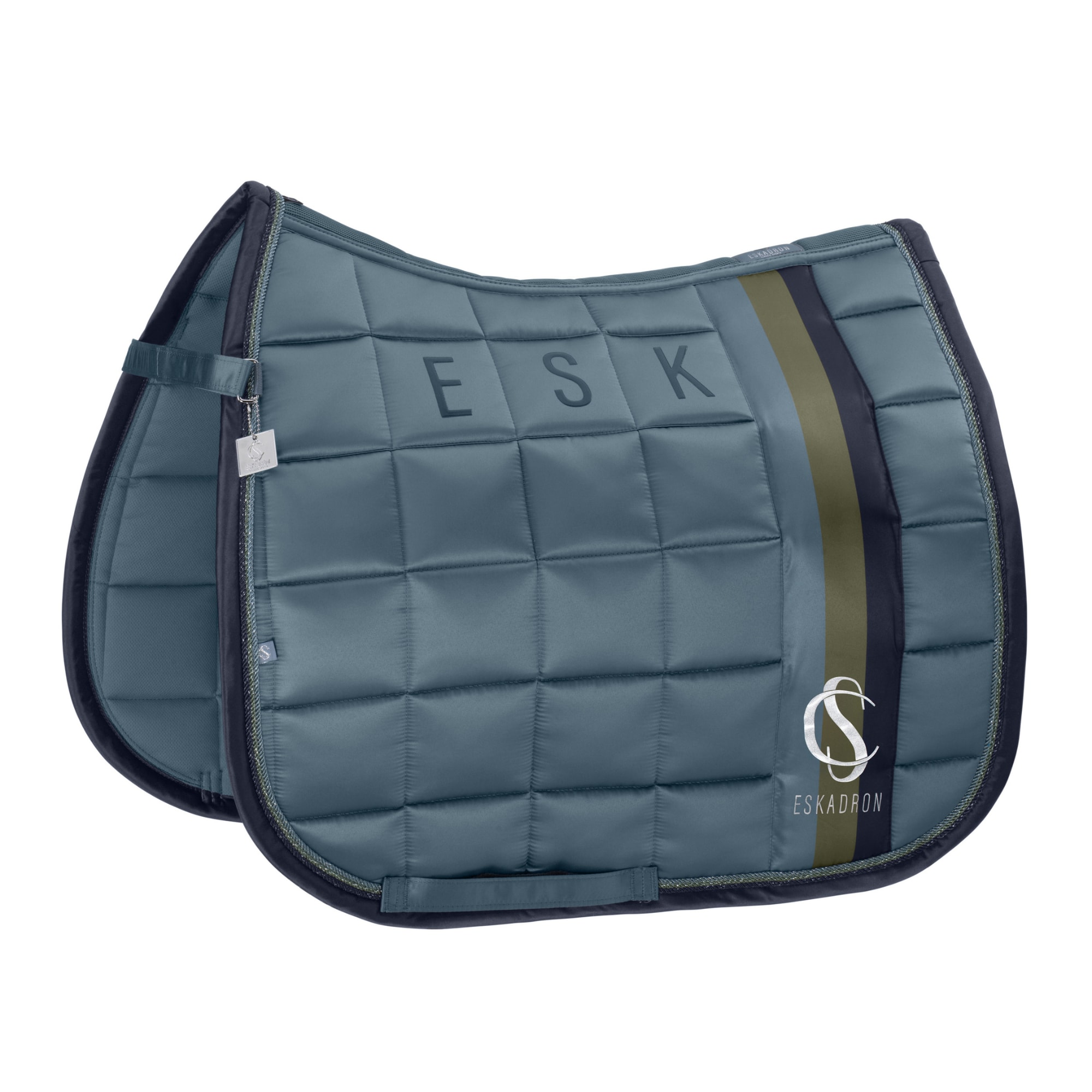 Eskadron Saddle Pad- Steel Blue - Shetland