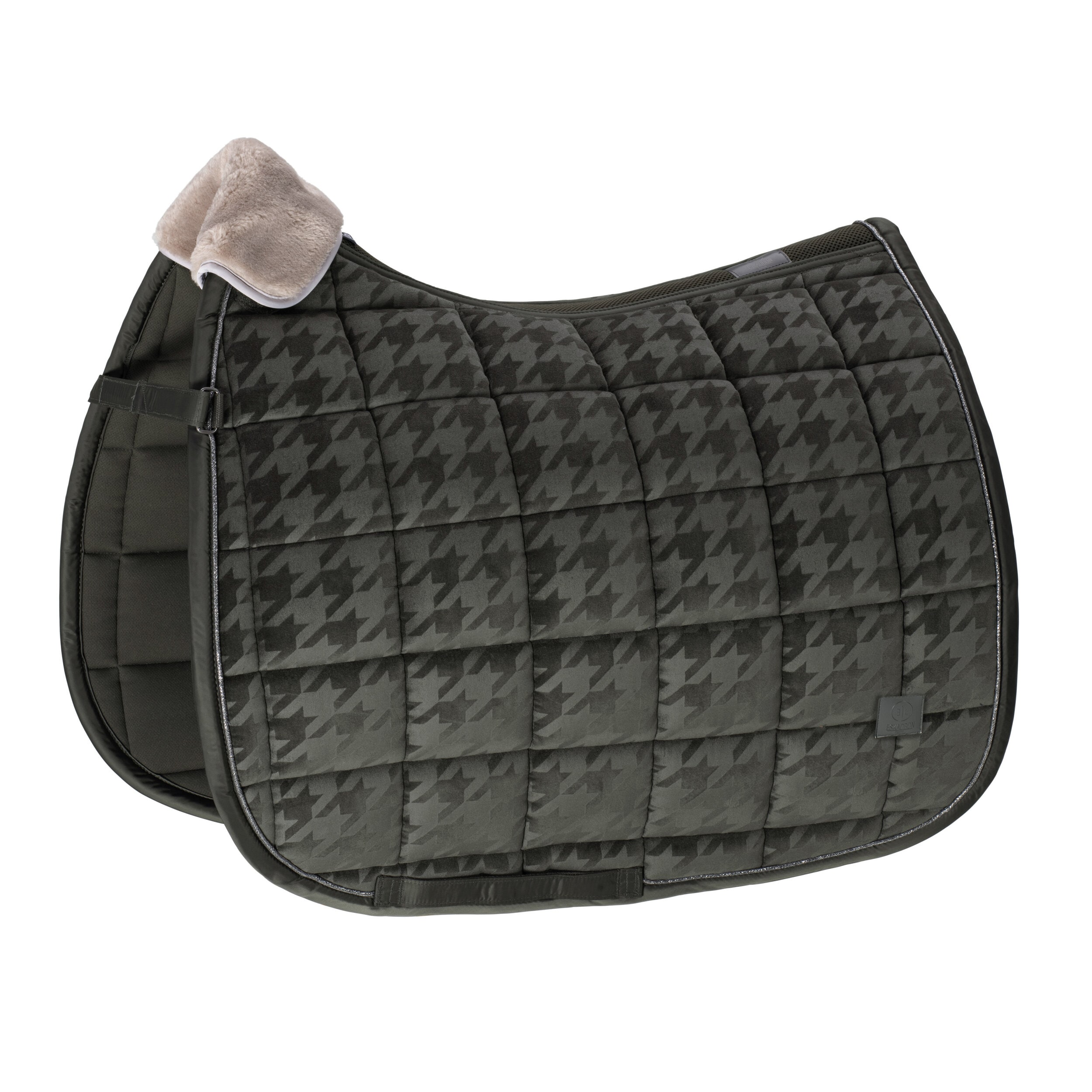 Velvet Saddle Pad - Darkolive