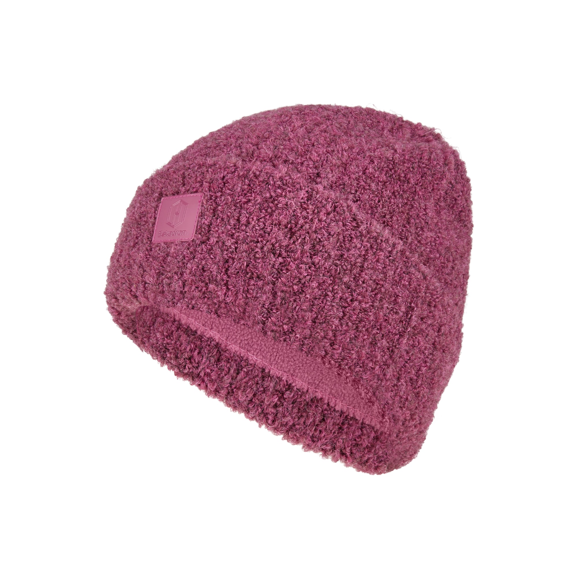 Bouclé Beanie - Wildberry