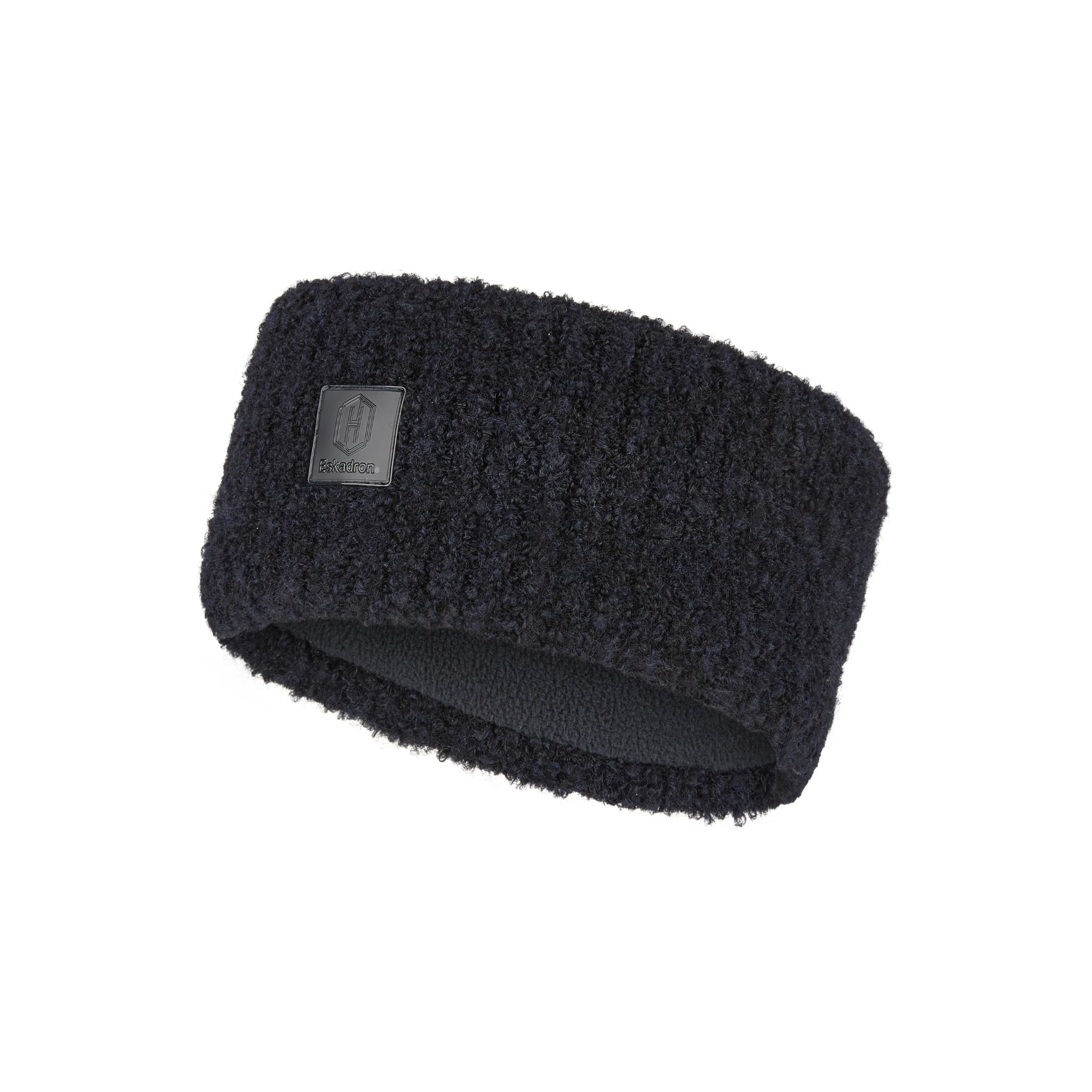 Bouclé Headband - Navy