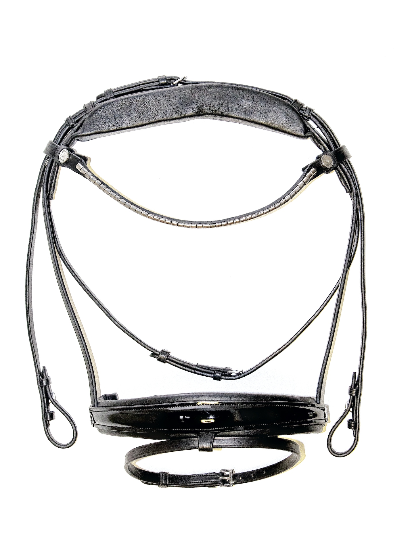 Finesse Bridle Cayenne - Svart/Lack