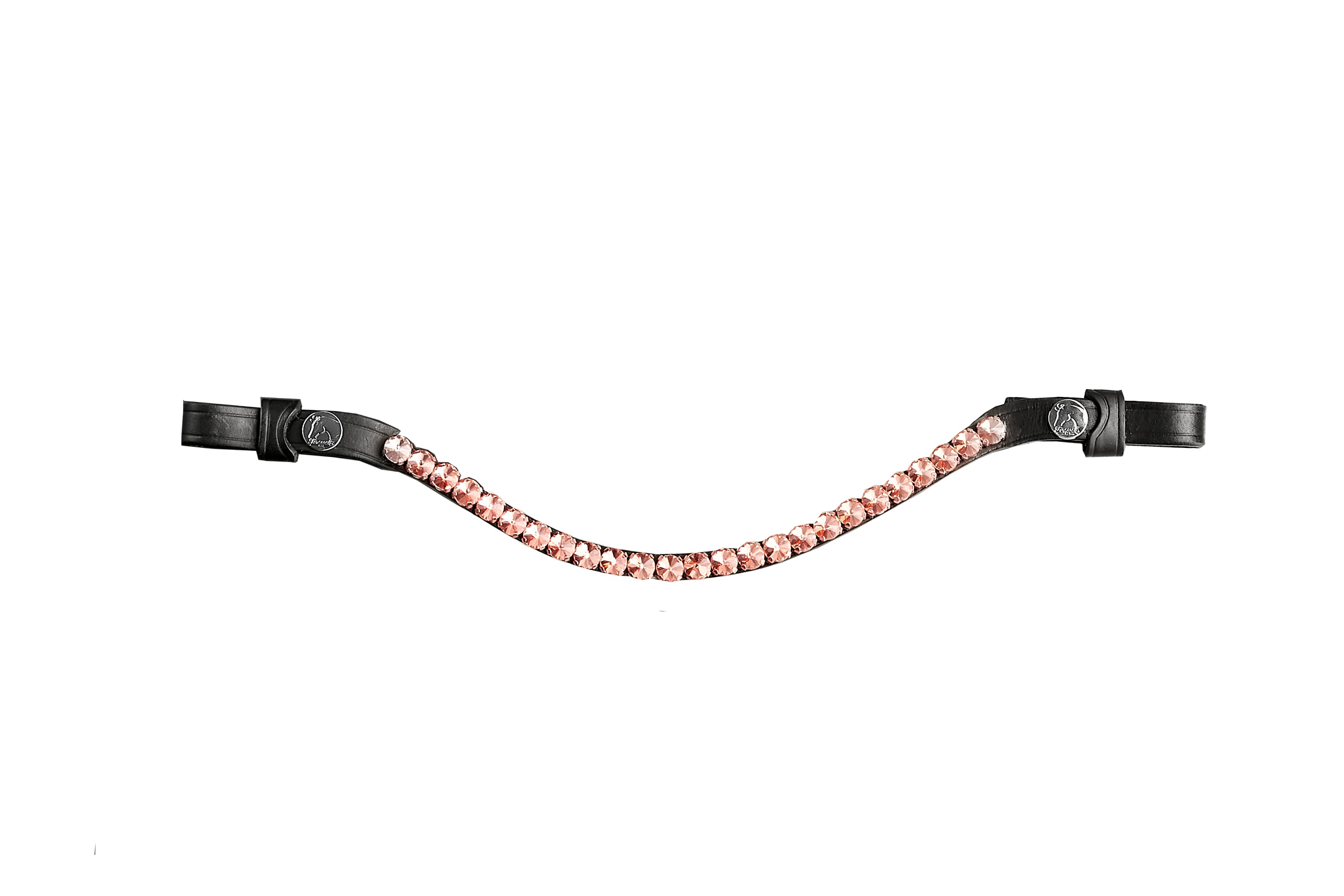 Browband Big Rosegold - Black - Full