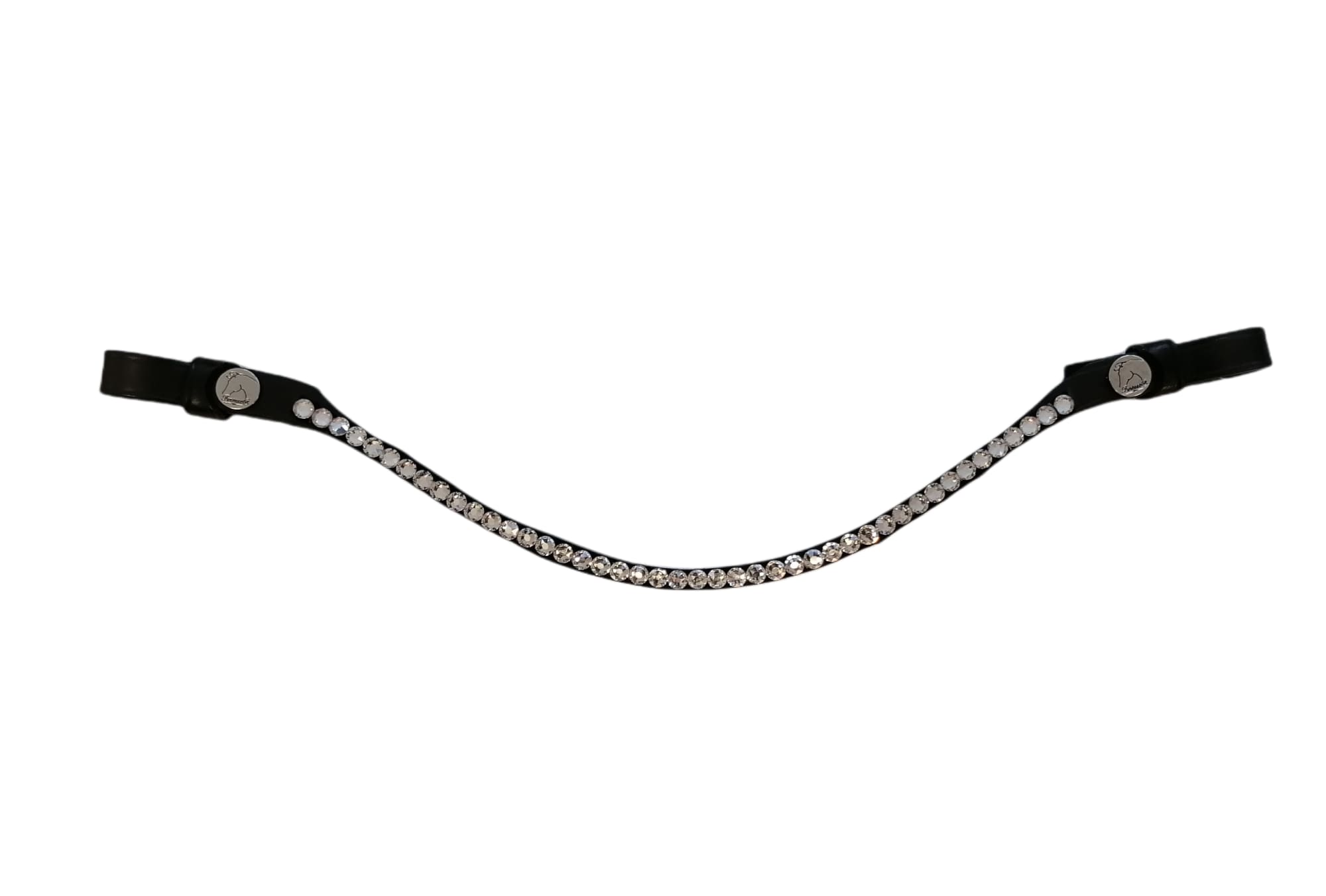 Browband Crystal Clear - Brown