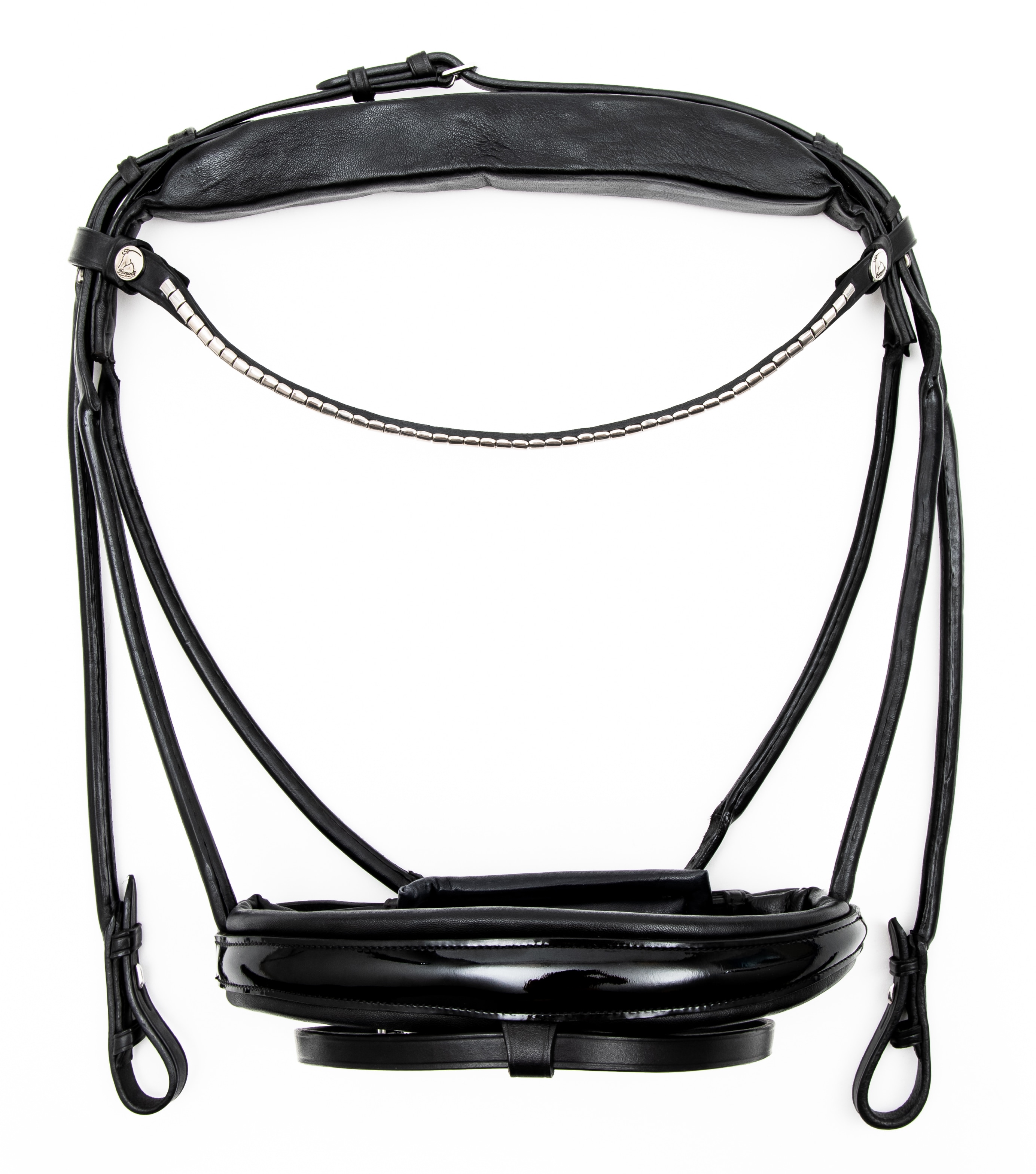 Finesse Bridle - Black/Lacquer