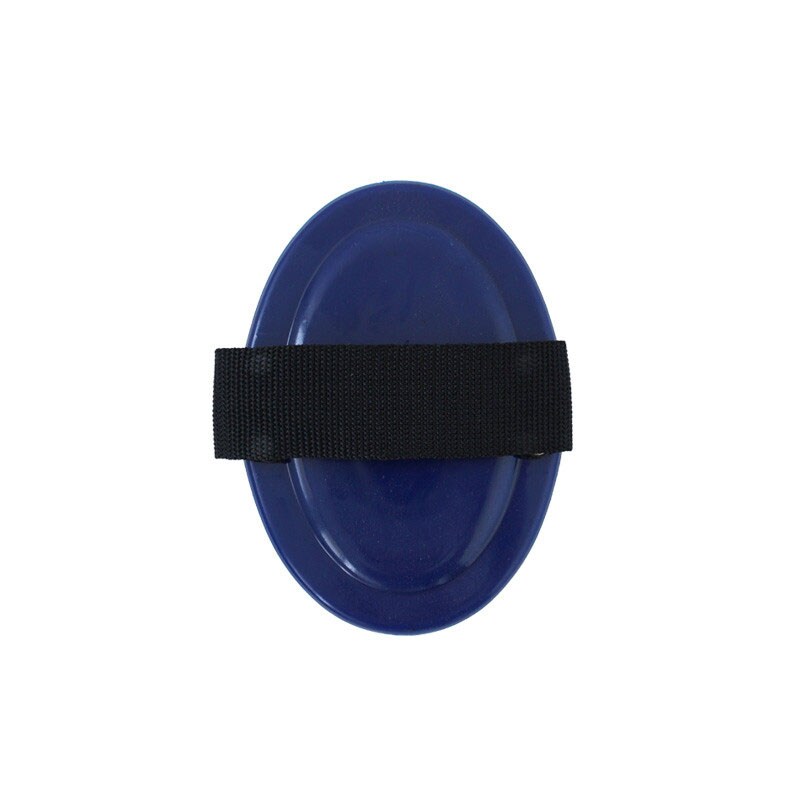 Curry comb in plastic - Blue
