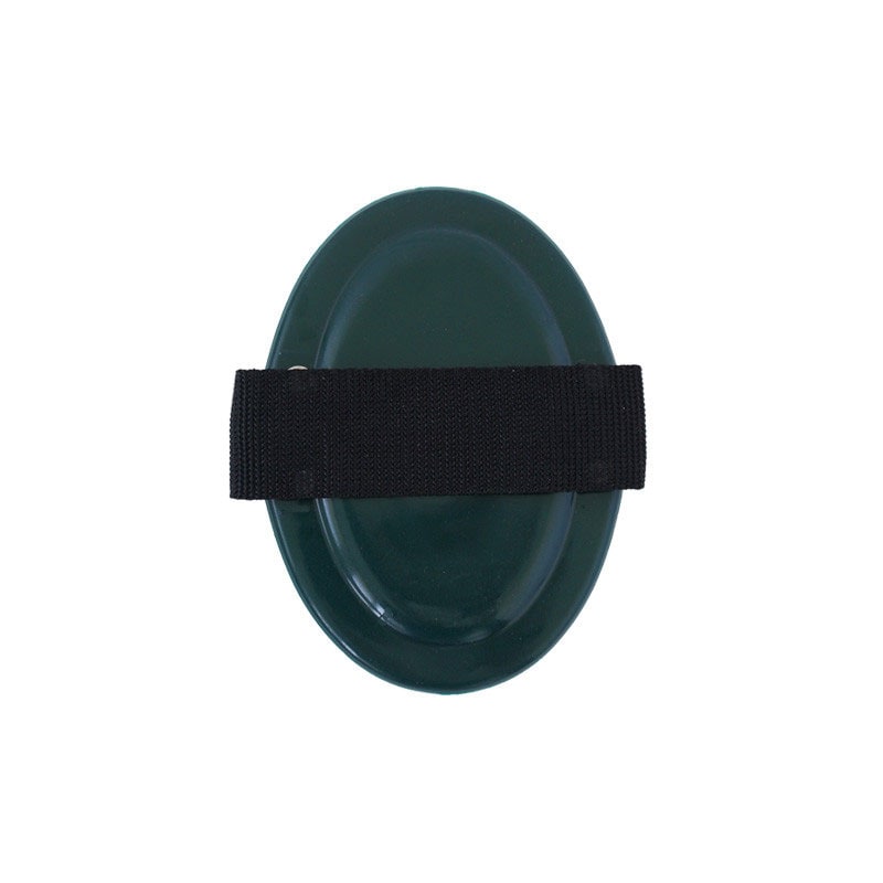 Curry comb in plastic - Green