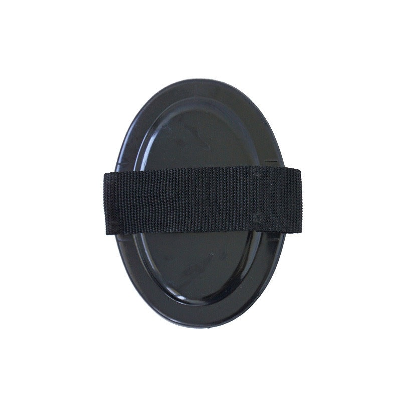 Curry comb in plastic - Black
