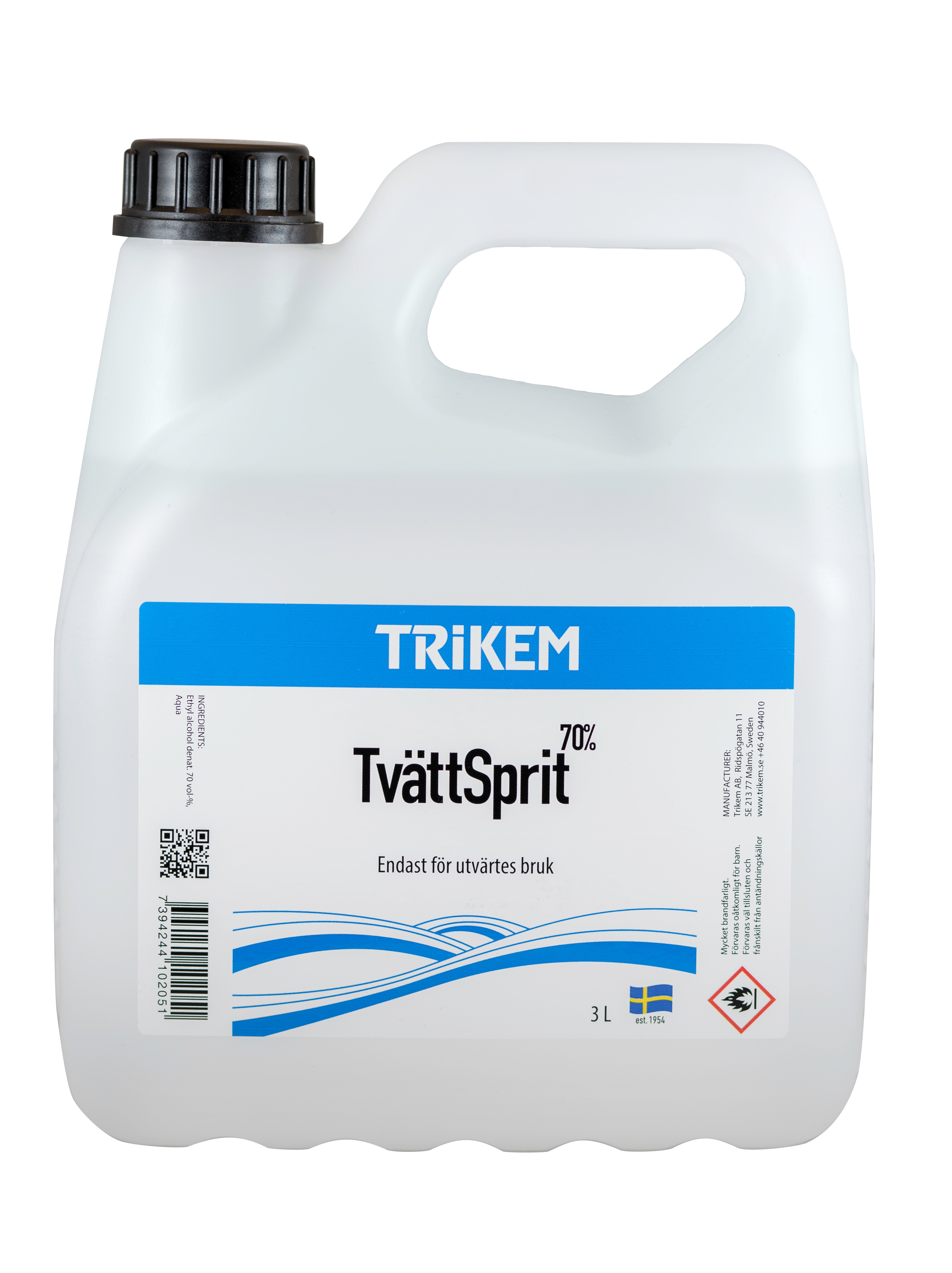 Tvättsprit från Trikem 3 liter