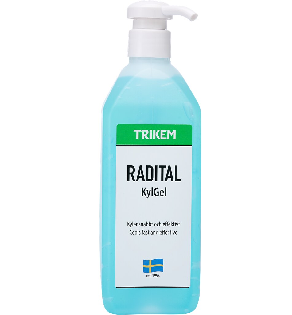 Radital Ice gel 600 ml med pump