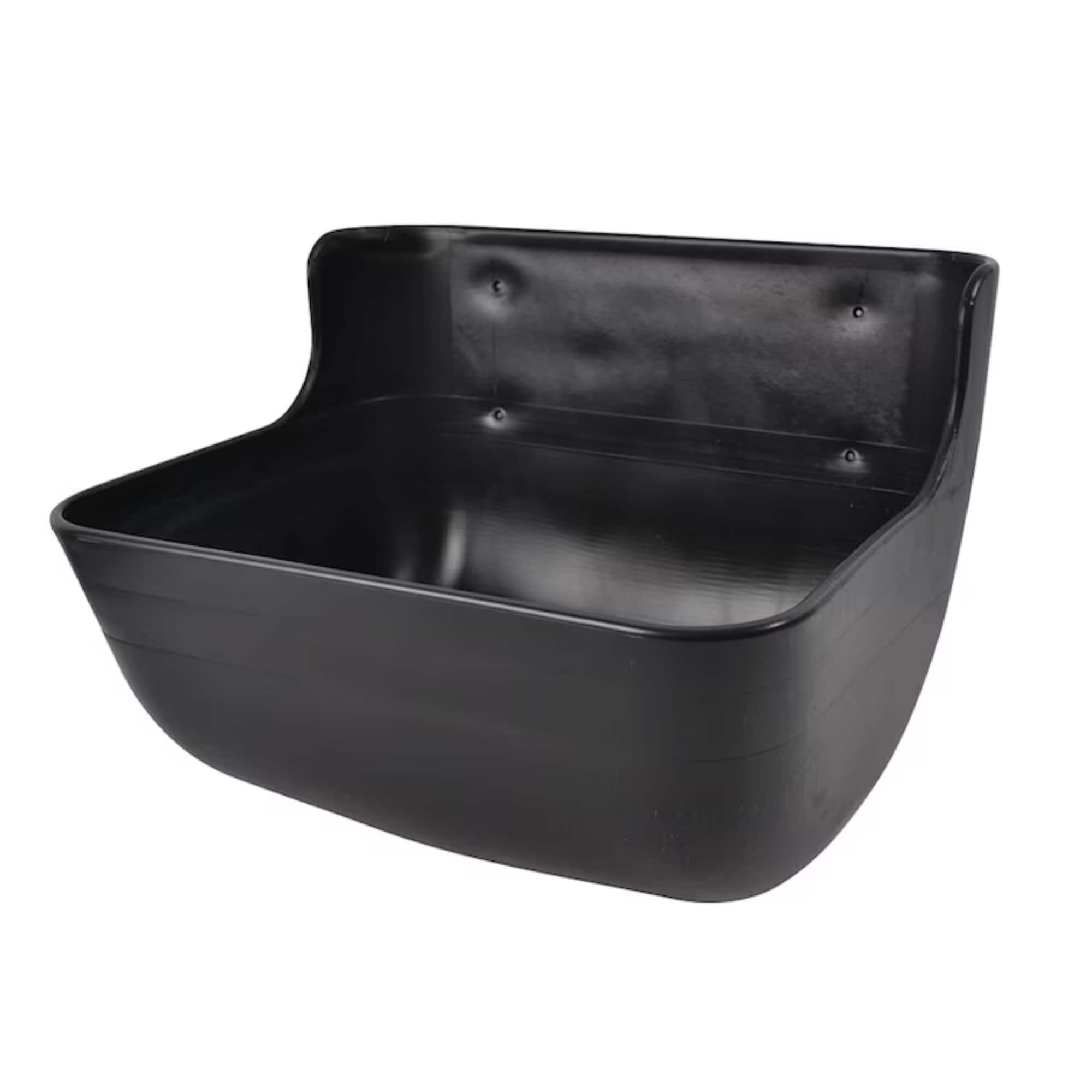 Plastic Feed Bucket 12,5 L - Black