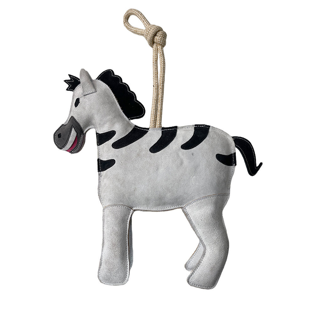 Hästleksak - Zebra