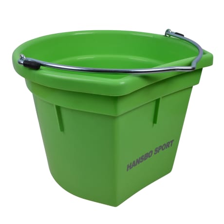 Flat side bucket, 20 litres - Apple Green