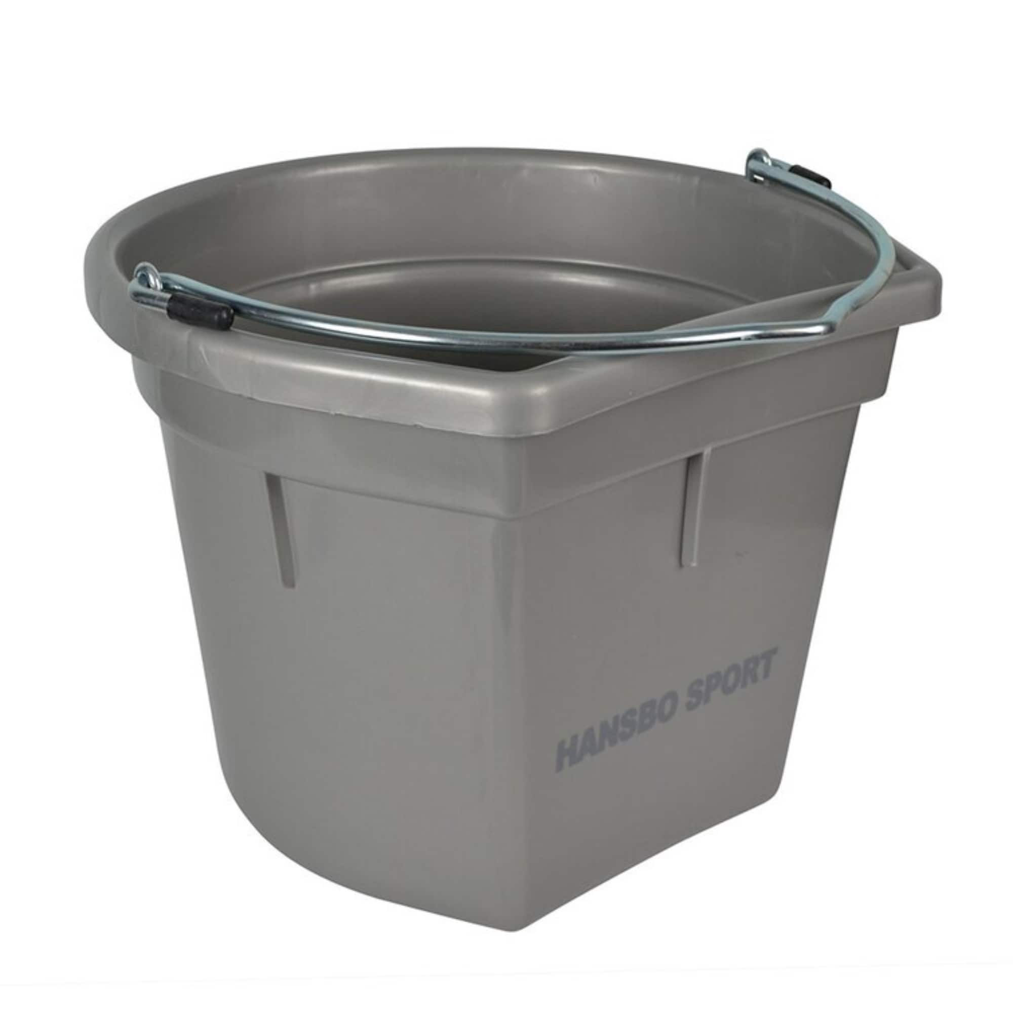 Hink m. flat sida 20 l - Silver