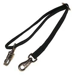 Tie up leadrope, black nylon