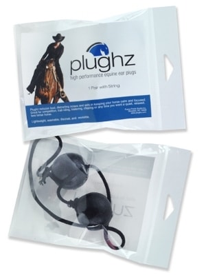 Plughz earplugs with string - Black