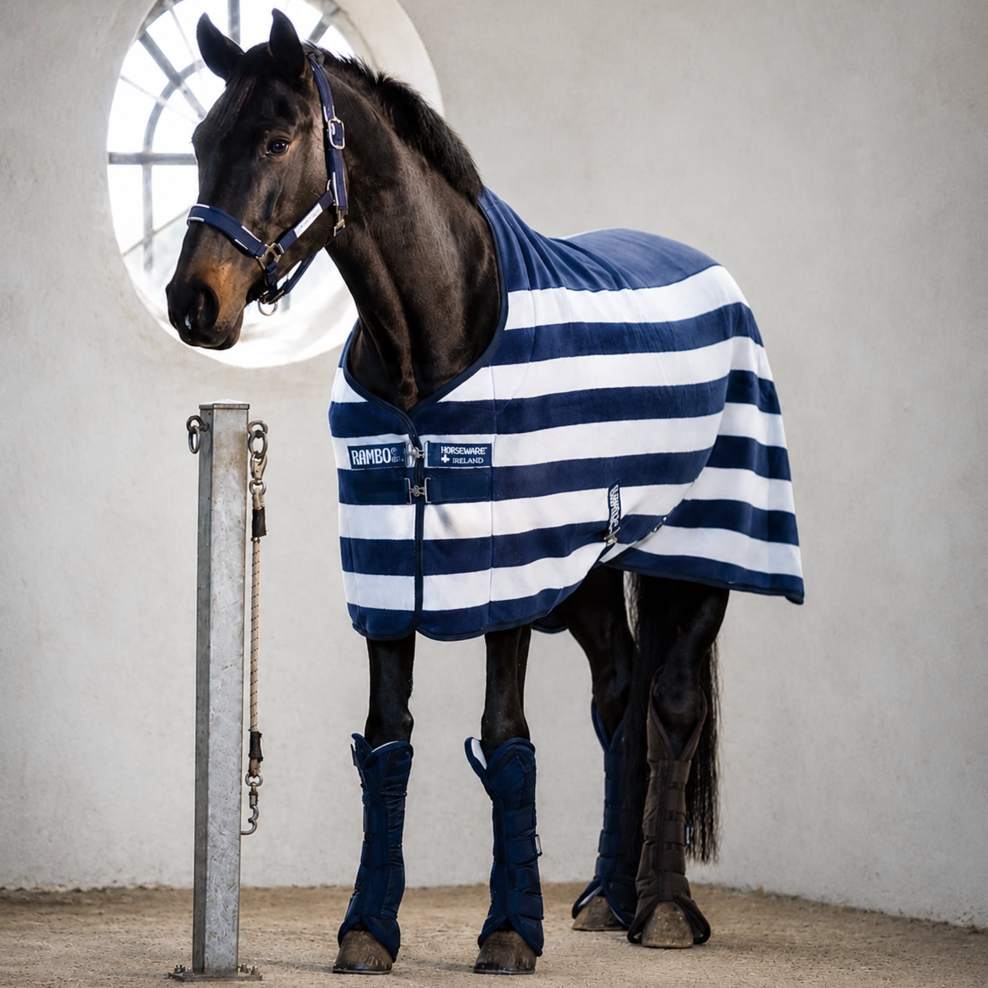 Rambo Deluxe Fleece - Witney Navy