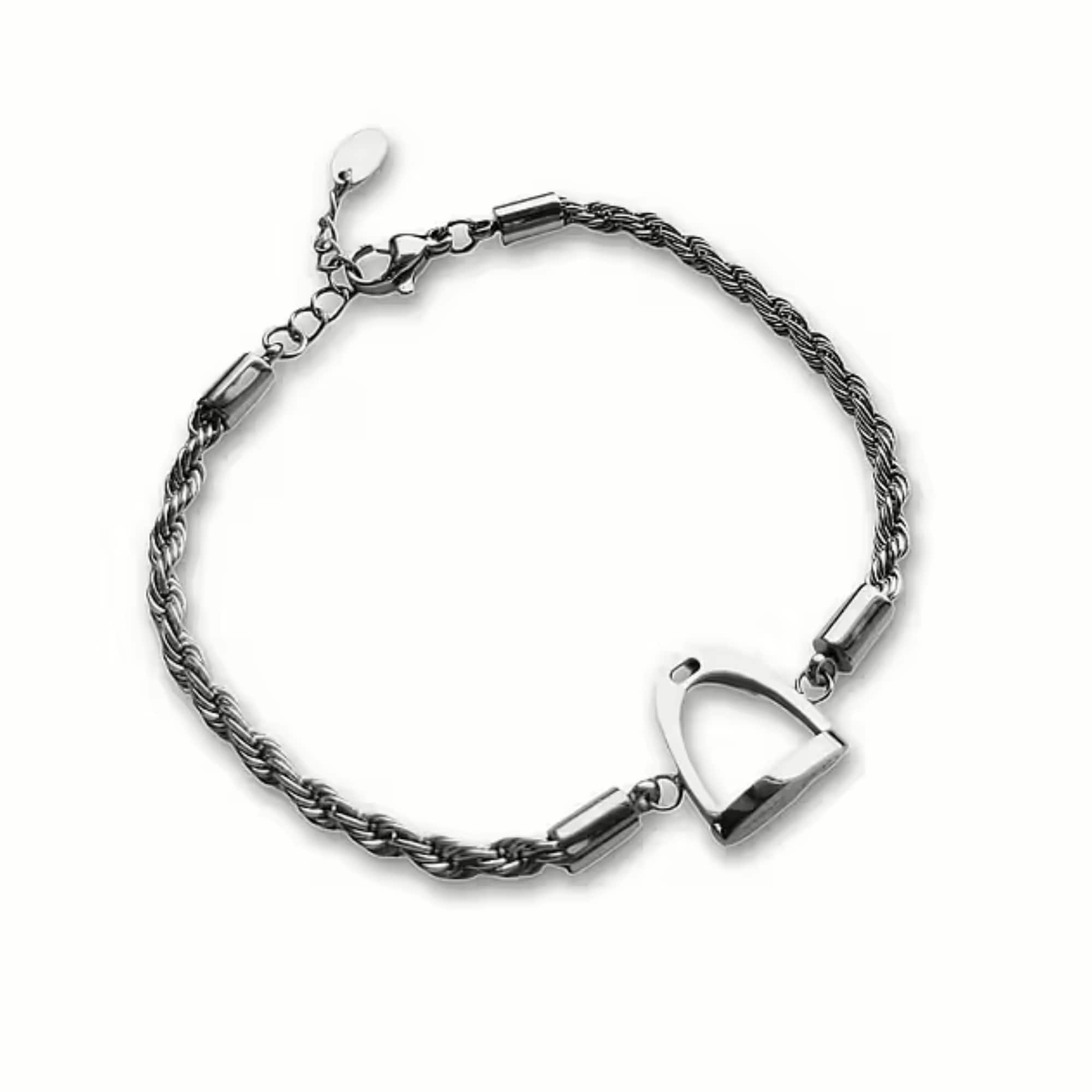 Stigbygelarmband - Silver