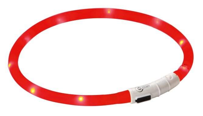 Maxi Safe LED Halsband - Röd