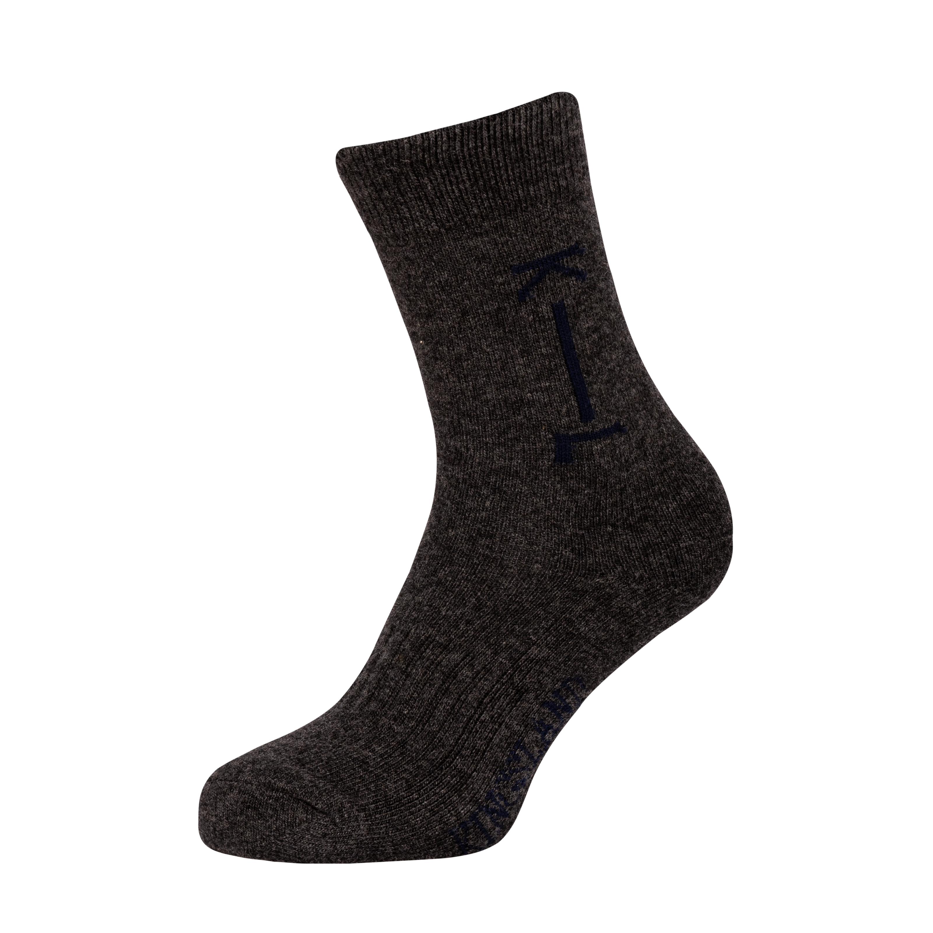 KLgael Wool mix socks - Dark grey