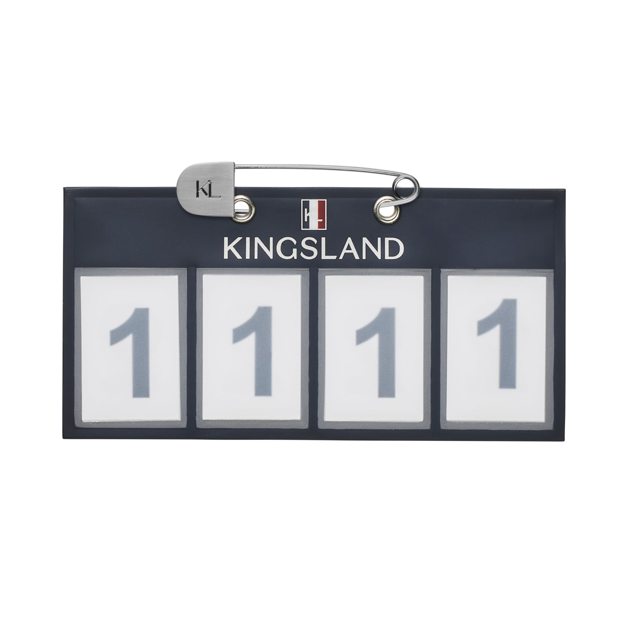 KLC Number Holder 4 Numbers 2-pack - Navy