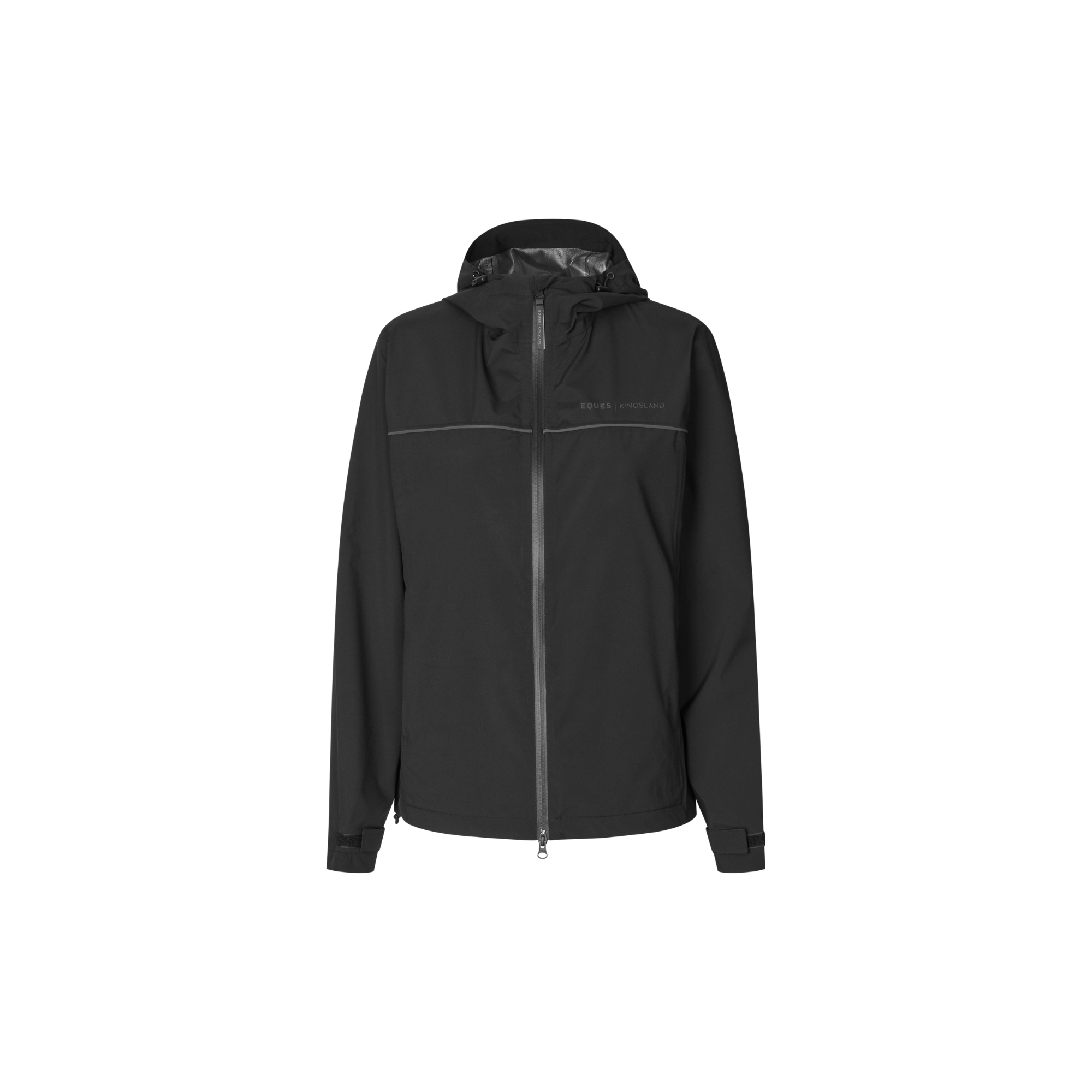 EQ KL Storm Unisex Rain Jacket - Black