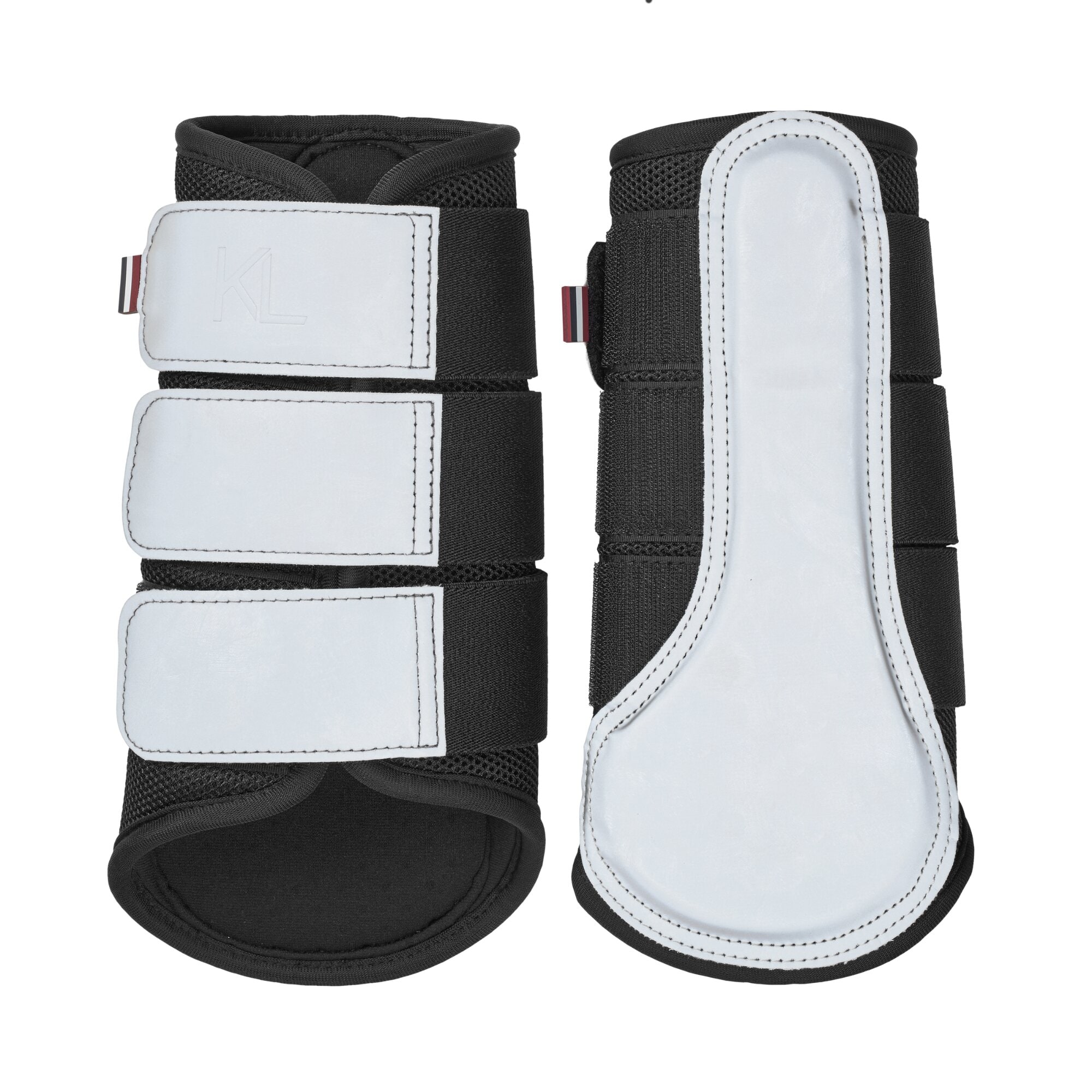 KLAurora Reflective Brushing Boots - Black